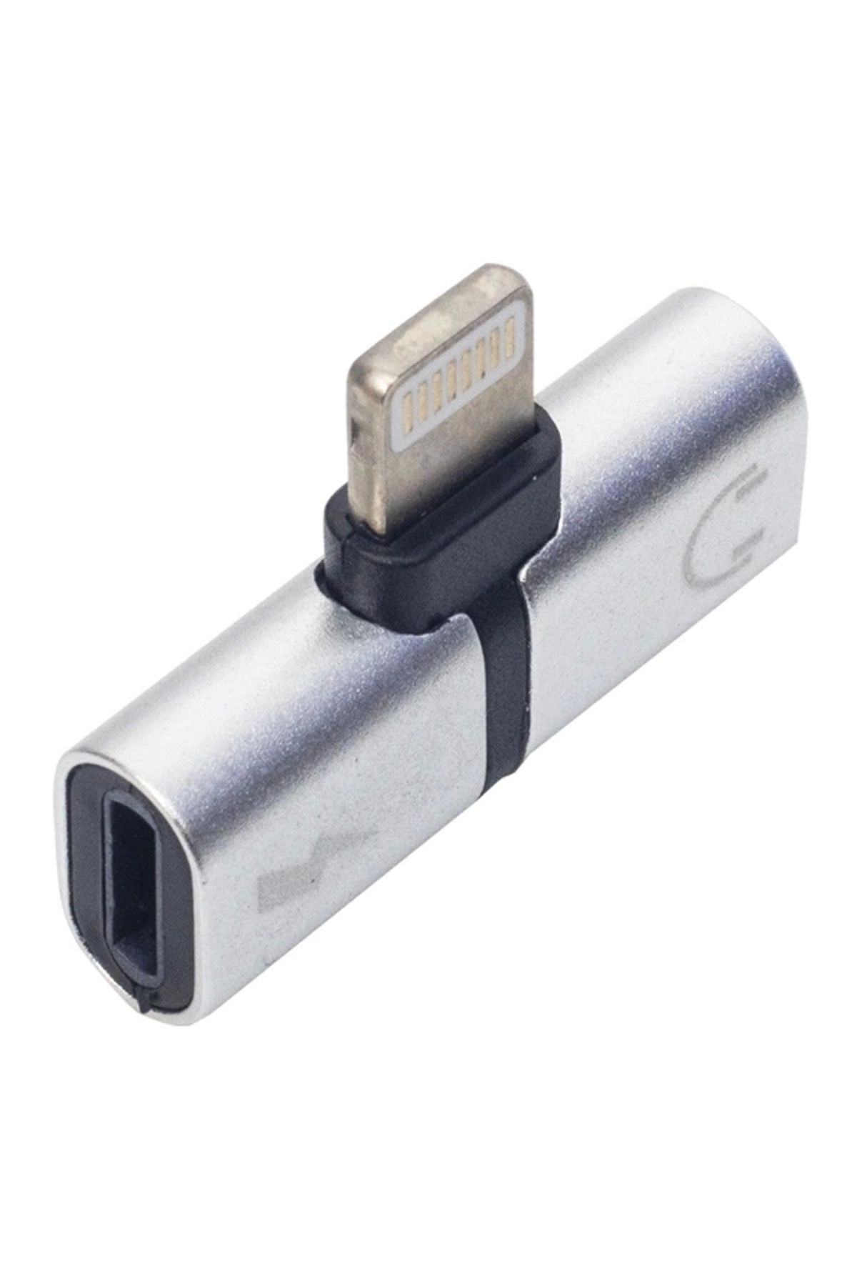 STOREMAX IPHONE LIGHTNING ŞARJ VE KULAKLIK ÇEVİRİCİ ADAPTÖR JACK (5047)
