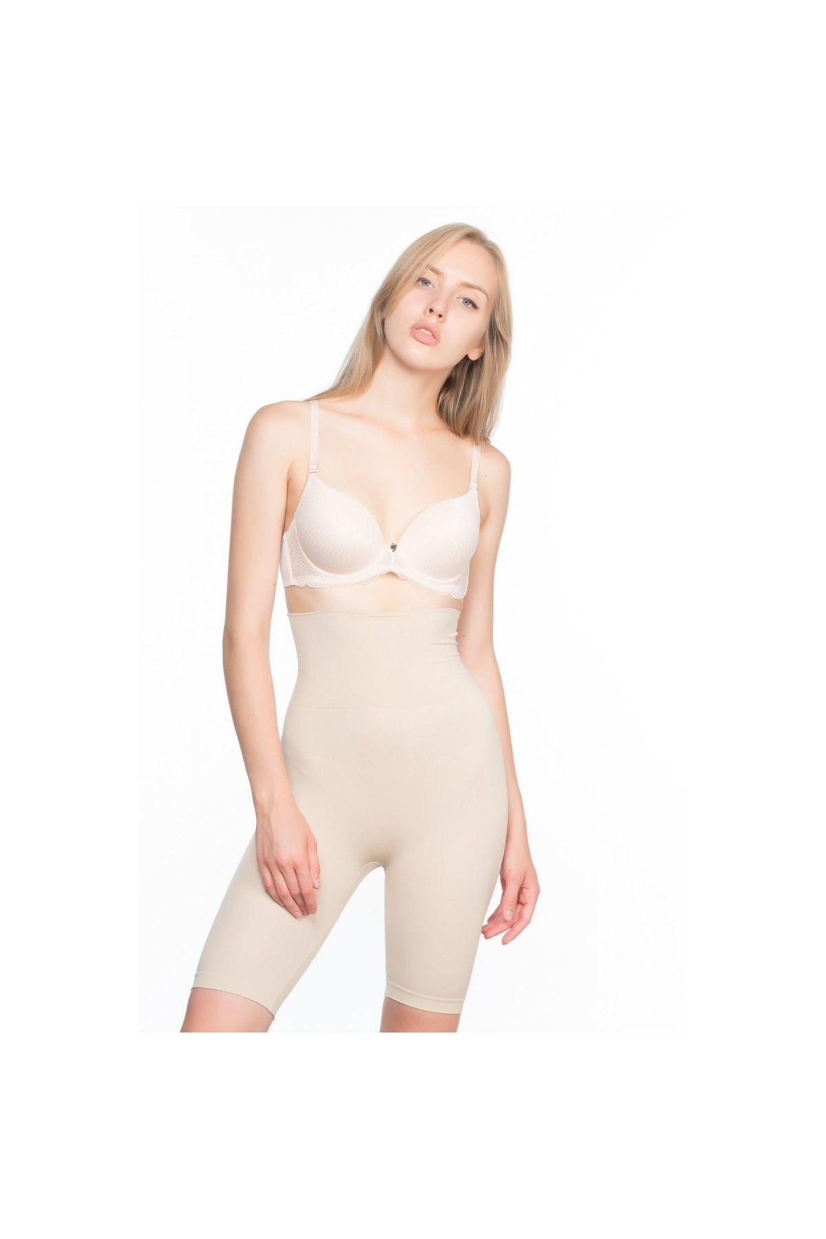 Marsilyan MODLİVE TEN MI Emay 3200 Pantolon Altı Soft Double Boxer Korse