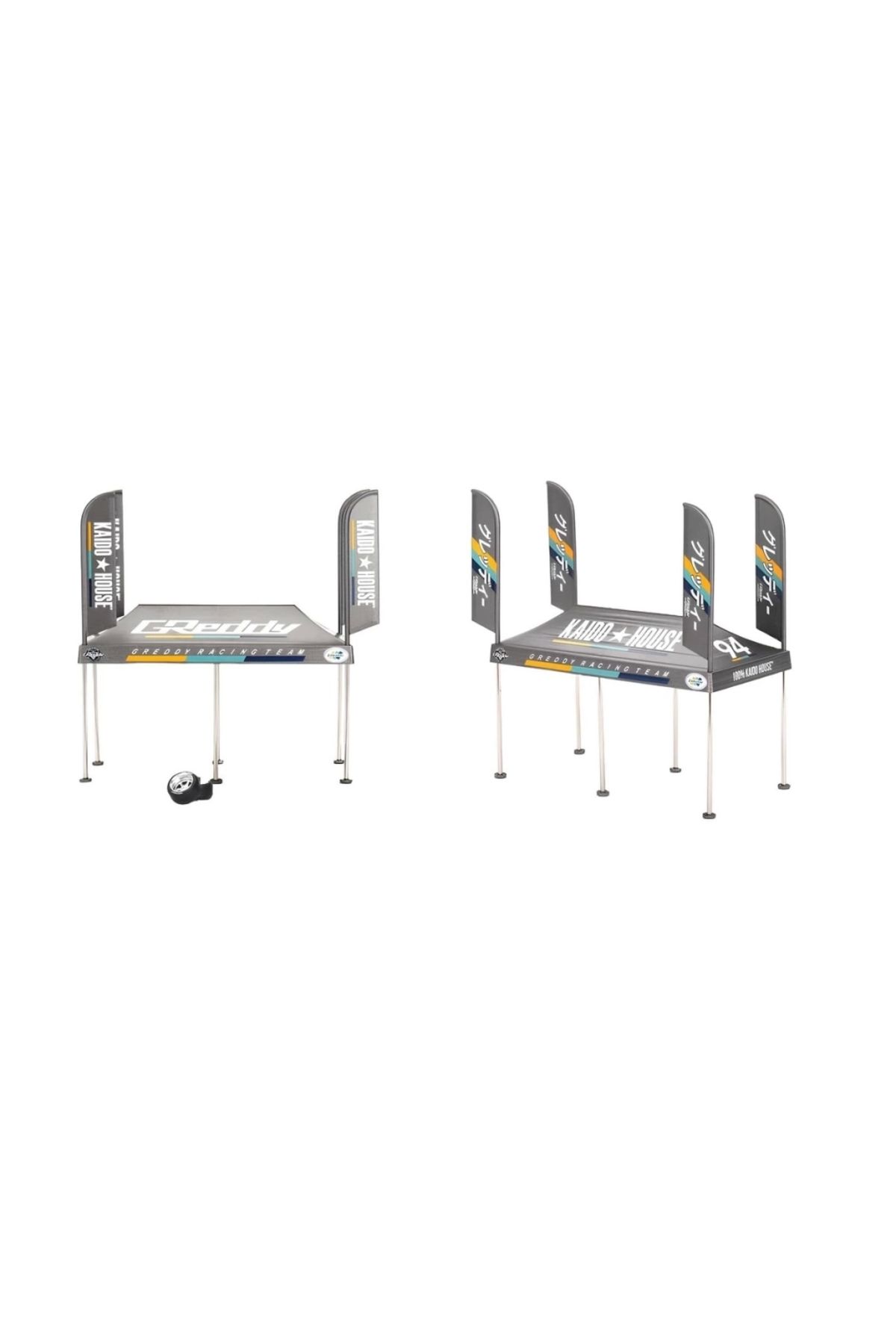 FTT SHOPPING MARKET Nessiworld Mini Gt 1:64 Kaido House GREDDY Tent V1