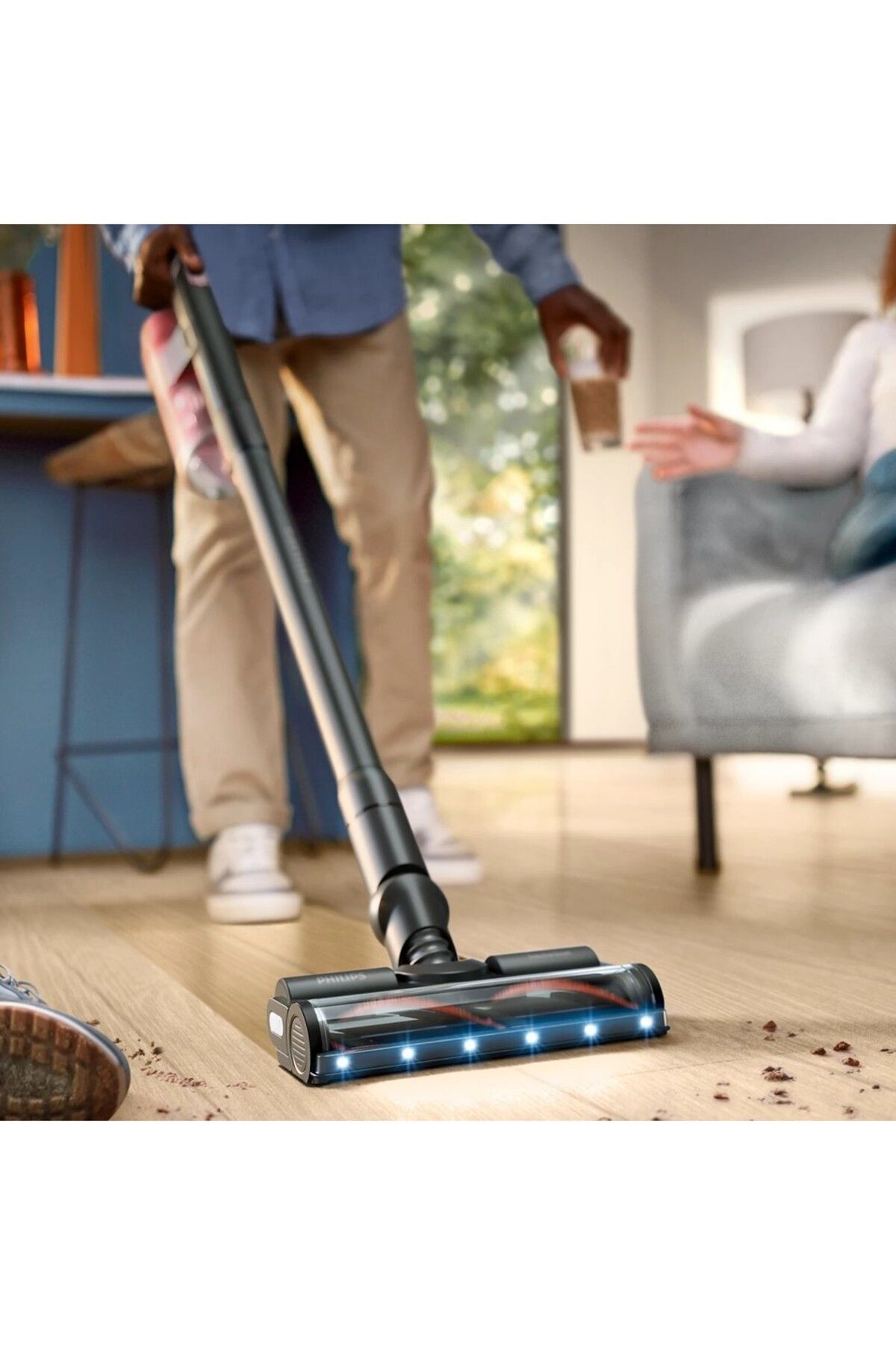 Philips 6000 Serisi Kablosuz Dikey Süpürge, XC6553/01 Uyumlu