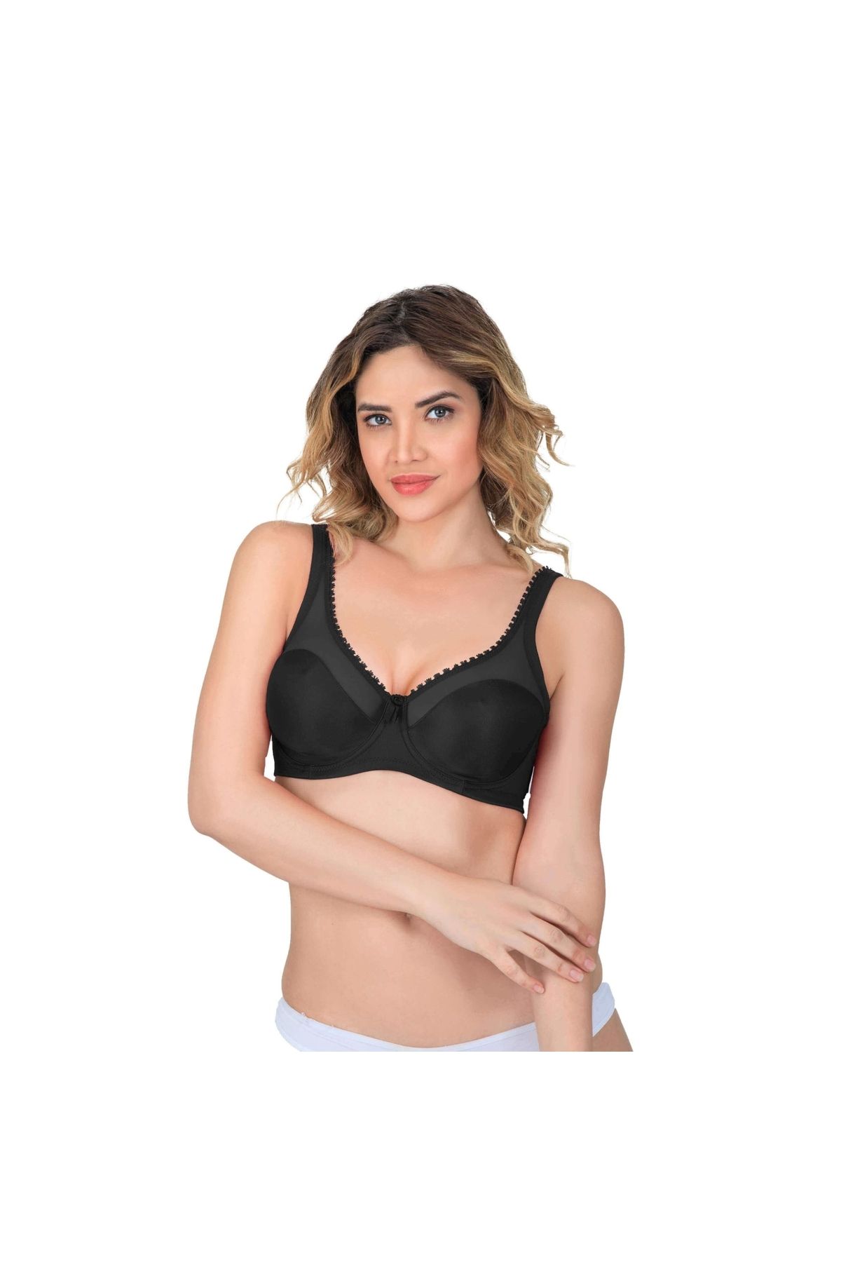 Marsilyan MODLİVE SİYAH MI Emay 169 B Basic Balenli Toparlayıcı Sütyen