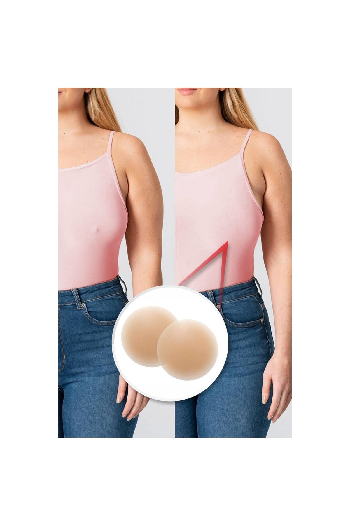 Marsilyan MODLİVE STANDART MI 109 Silikon Göğüs Ucu Bandı (Nipple Pad)
