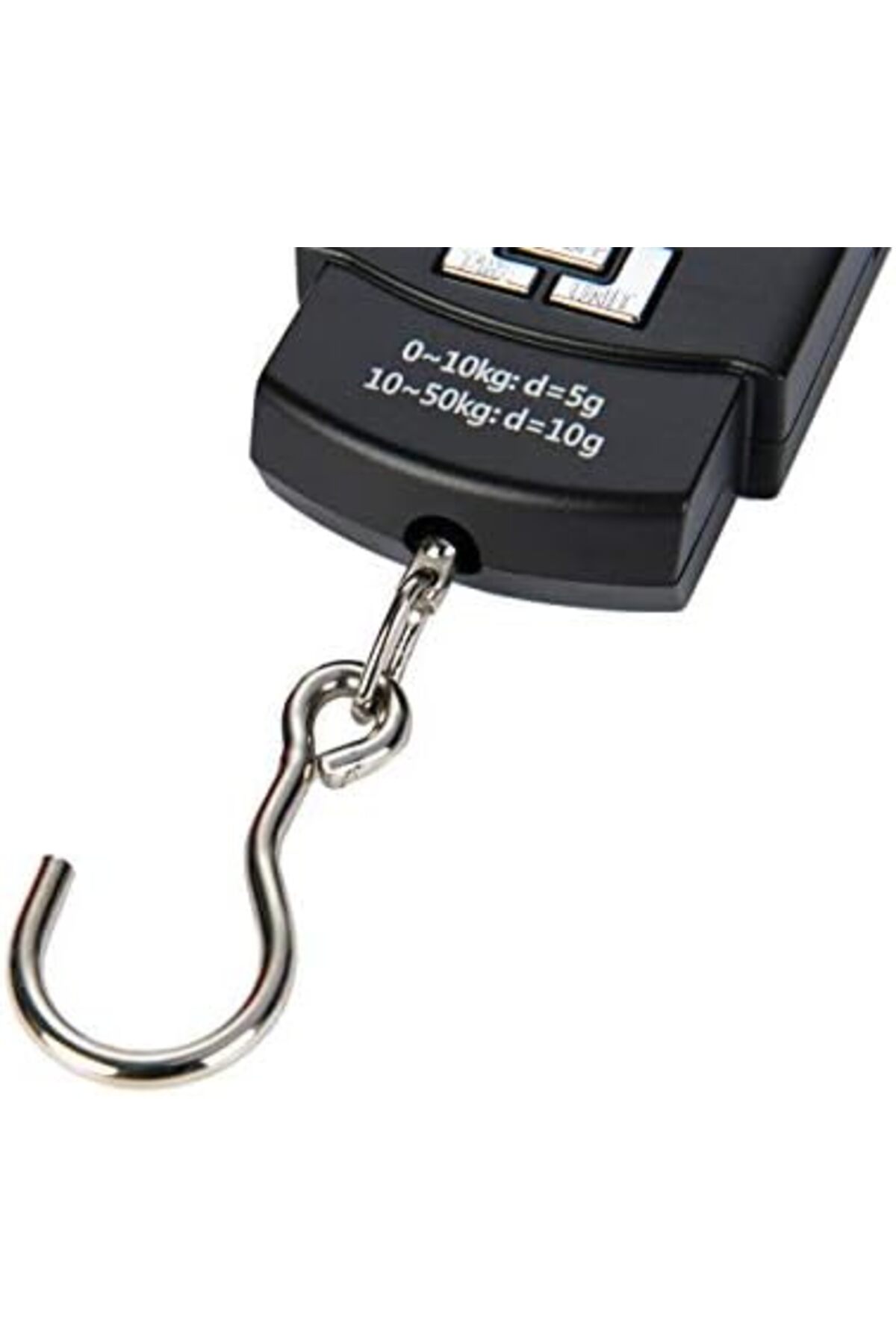 ميزان أمتعة رقمي محمول من Hyindoor - يزن حتى 50 كجم - أسود