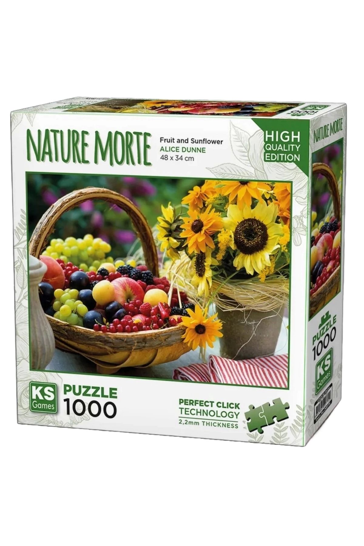 FTT SHOPPING MARKET Nessiworld KS Games Fruits and sunflowers Puzzle 1000 Parça 20775