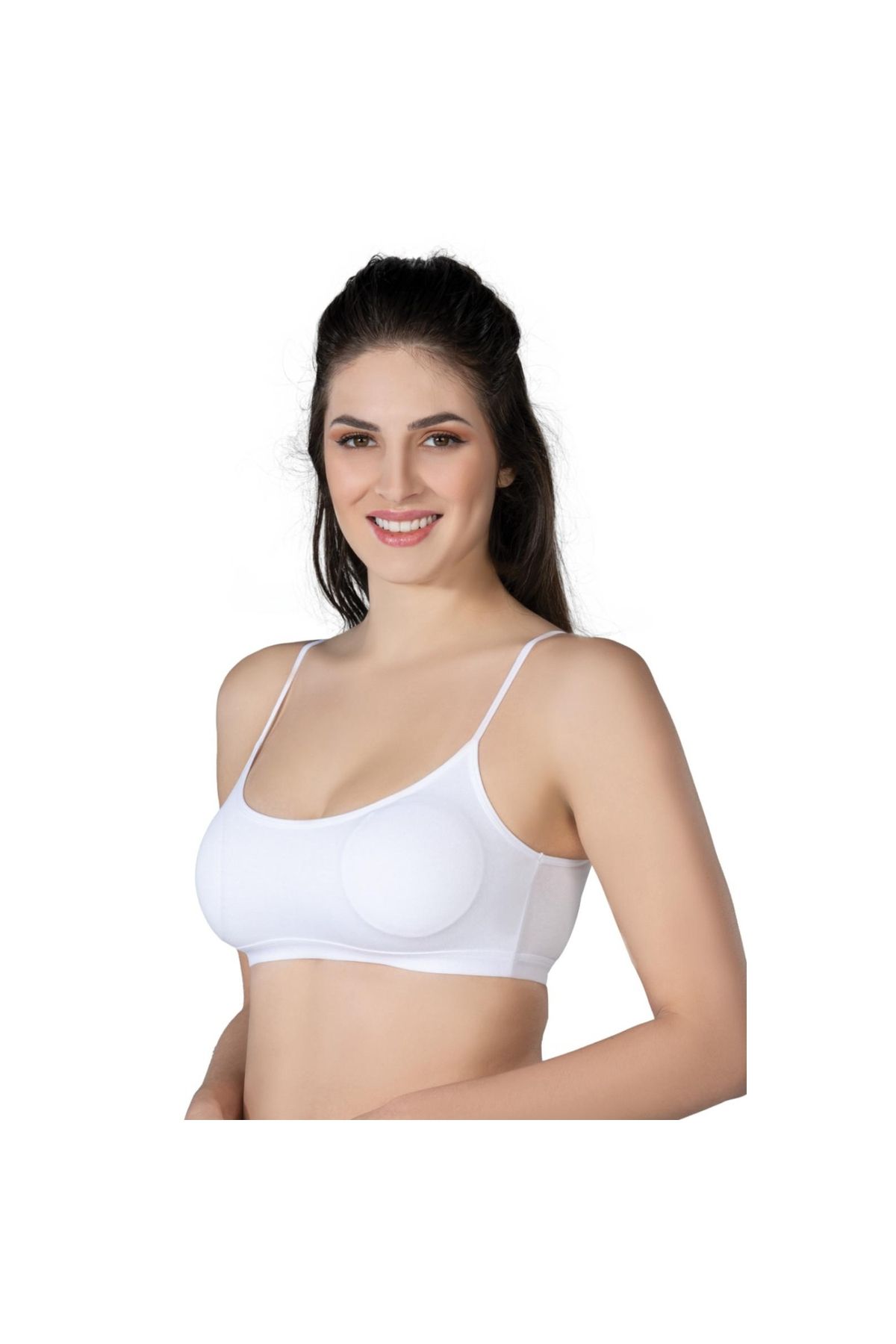 Marsilyan MODLİVE BEYAZ MI Emay 1425 Modal Cotton Pedli Büstiyer
