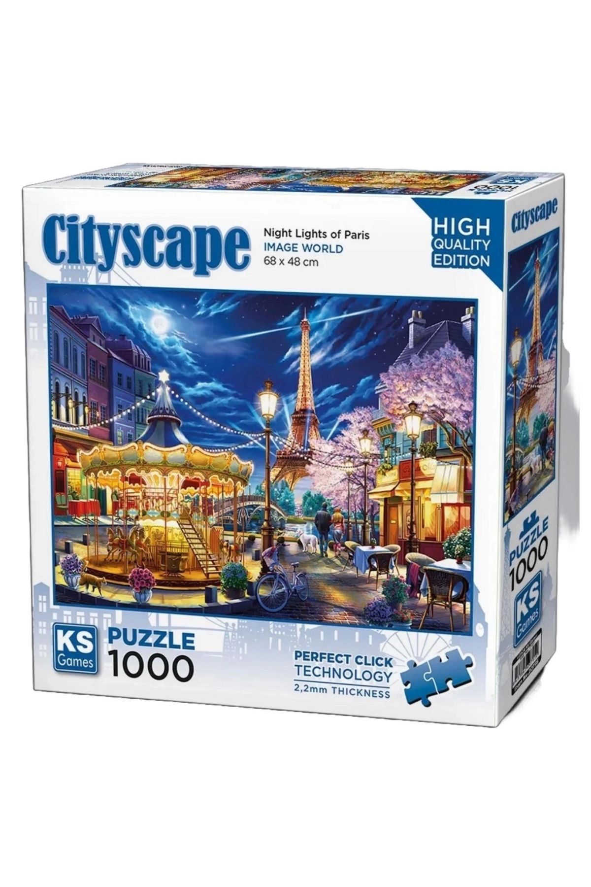 FTT SHOPPING MARKET Nessiworld KS Games Night Lights Of Paris Puzzle 1000 Parça 20795