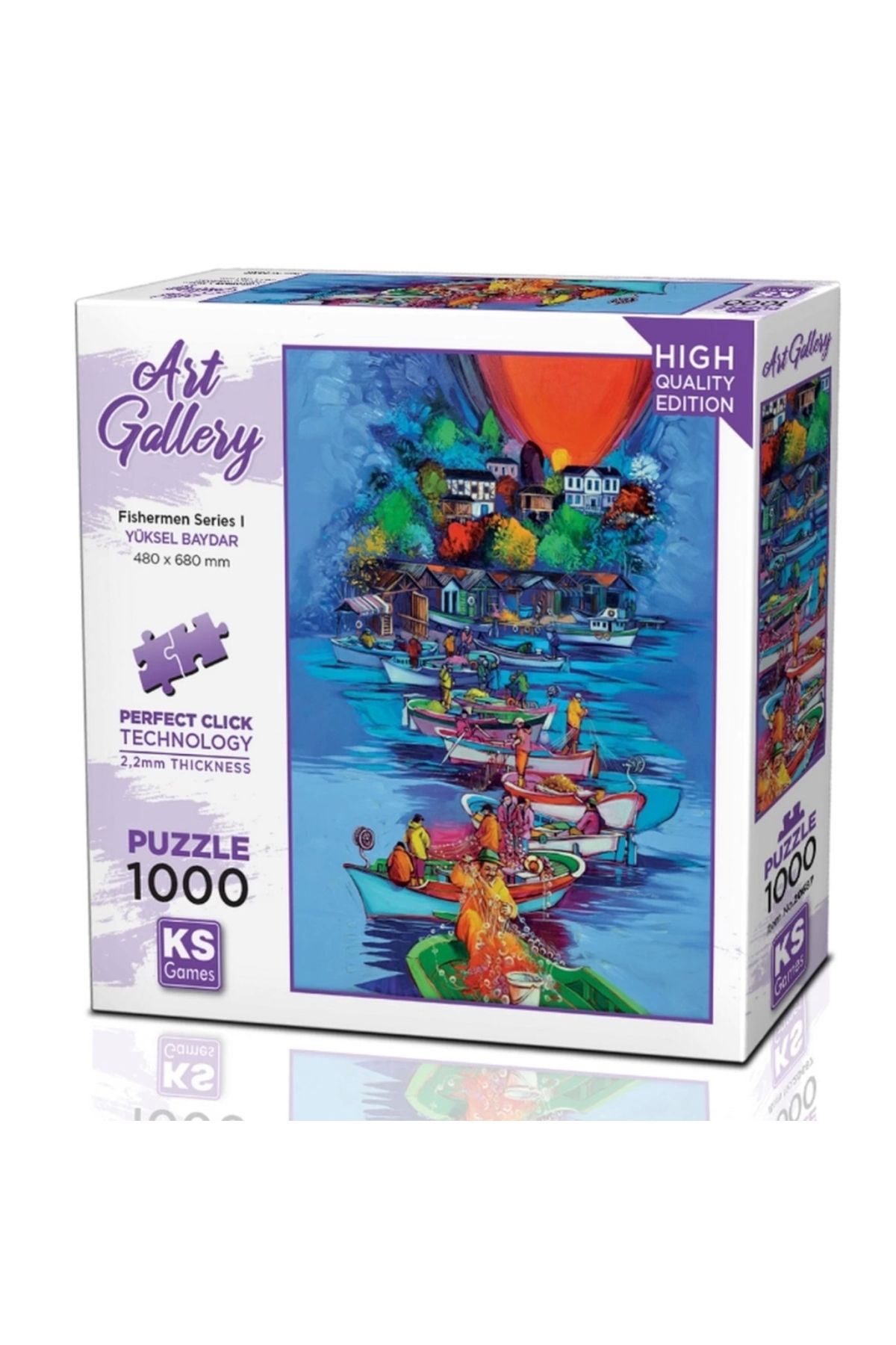 FTT SHOPPING MARKET Nessiworld KS Games Fisherman Series I Puzzle 1000 Parça 20687