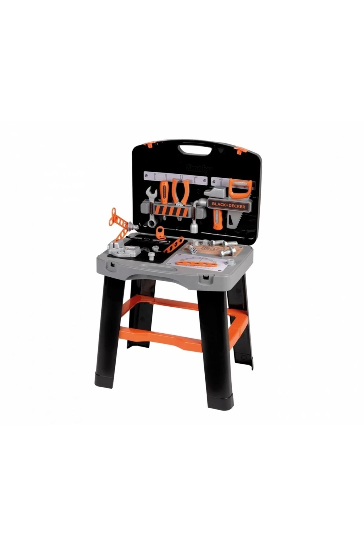 FTT SHOPPING MARKET Nessiworld Smoby Black & Decker OBY B+D Bricolo Akıllı Çalışma Tezgahı