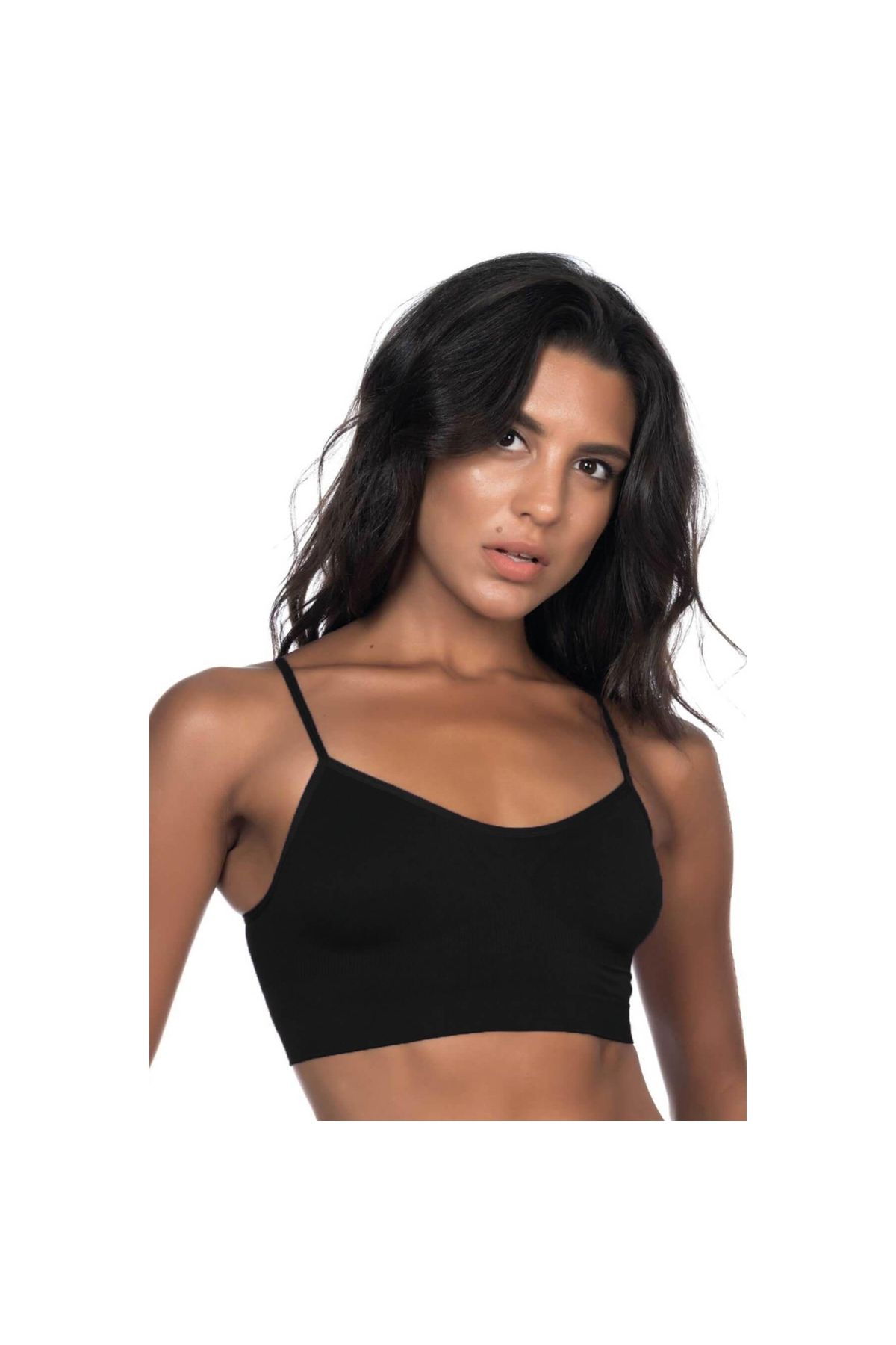 Marsilyan MODLİVE SİYAH MI Emay 4003 Soft İp Askı Büstiyer