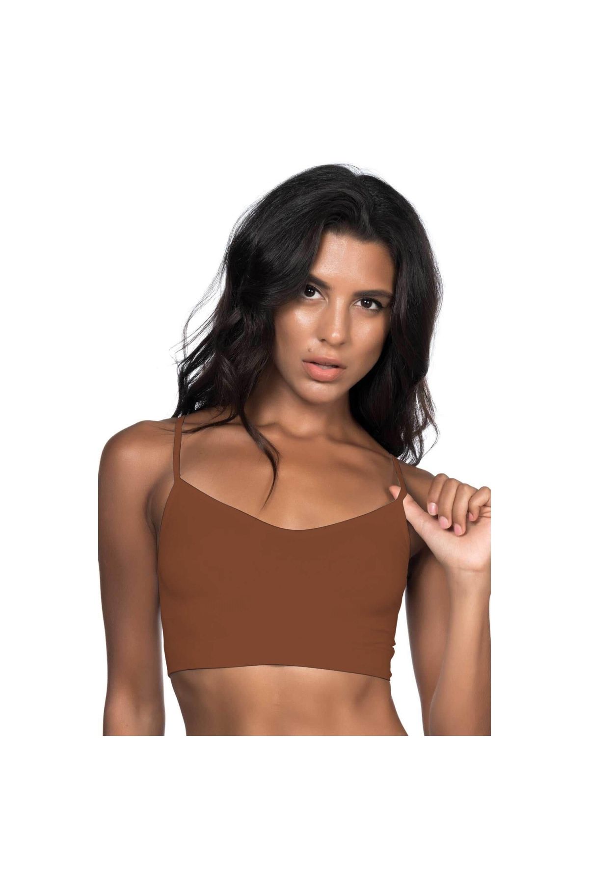 Marsilyan MODLİVE KAHVE MI Emay 4003 Soft İp Askı Büstiyer