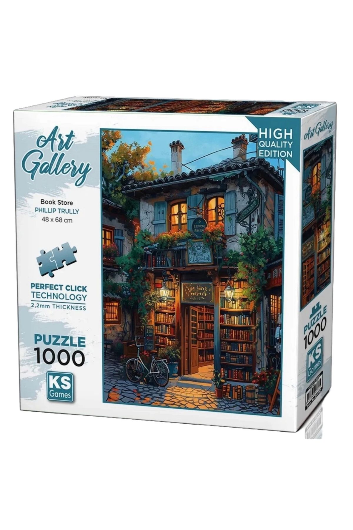 FTT SHOPPING MARKET Nessiworld KS Games Book Store Puzzle 1000 Parça 20790