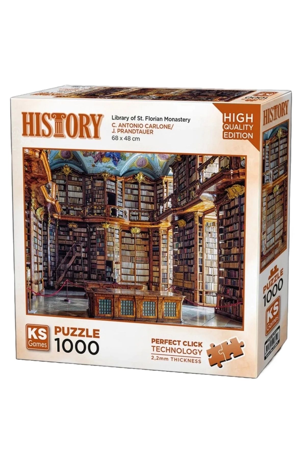 FTT SHOPPING MARKET Nessiworld KS Games Library of St. Florian Monastery Puzzle 1000 Parça 20801