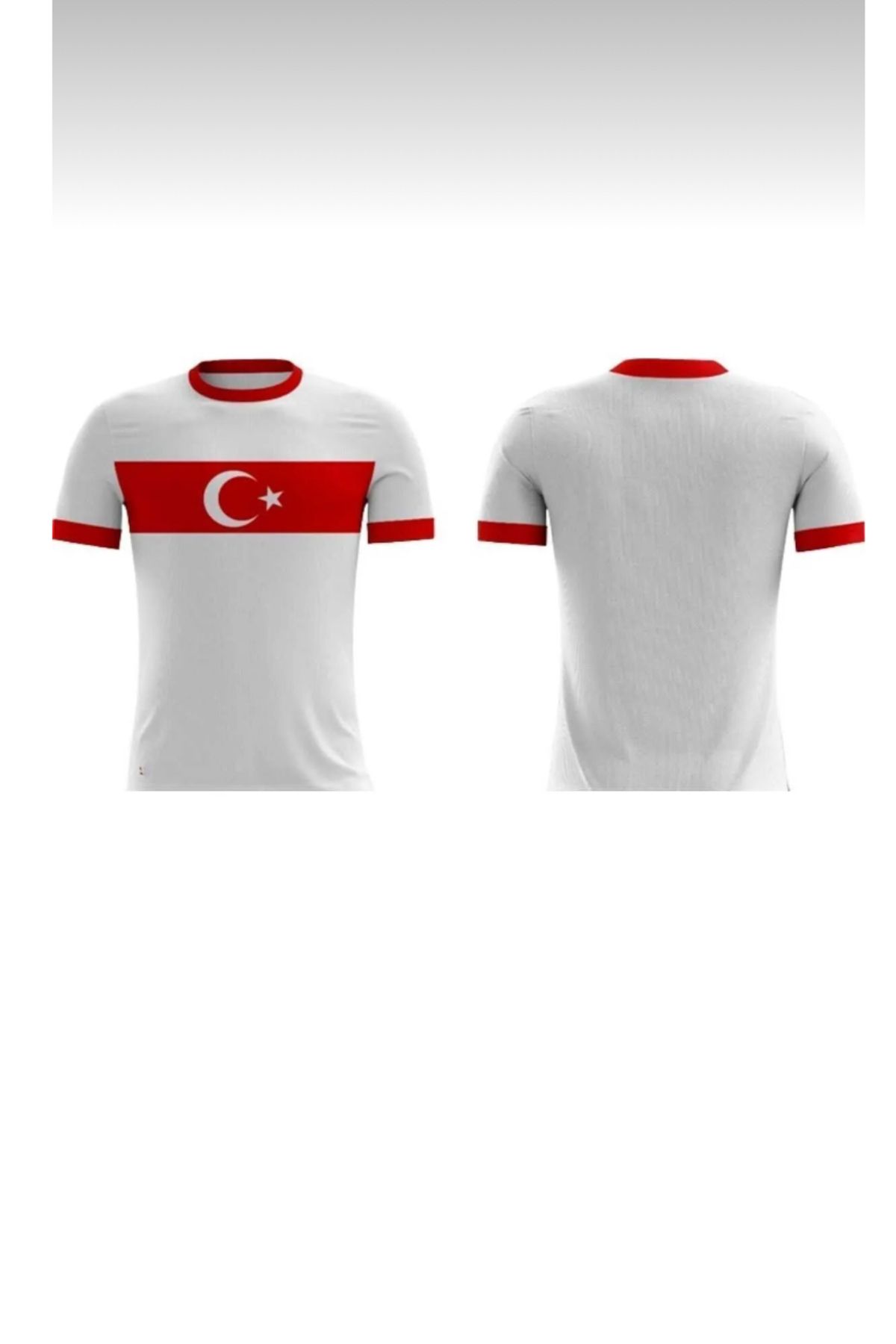 Mzone TÜRKİYE BEYAZ BOŞ YETİŞKİN FORMASI