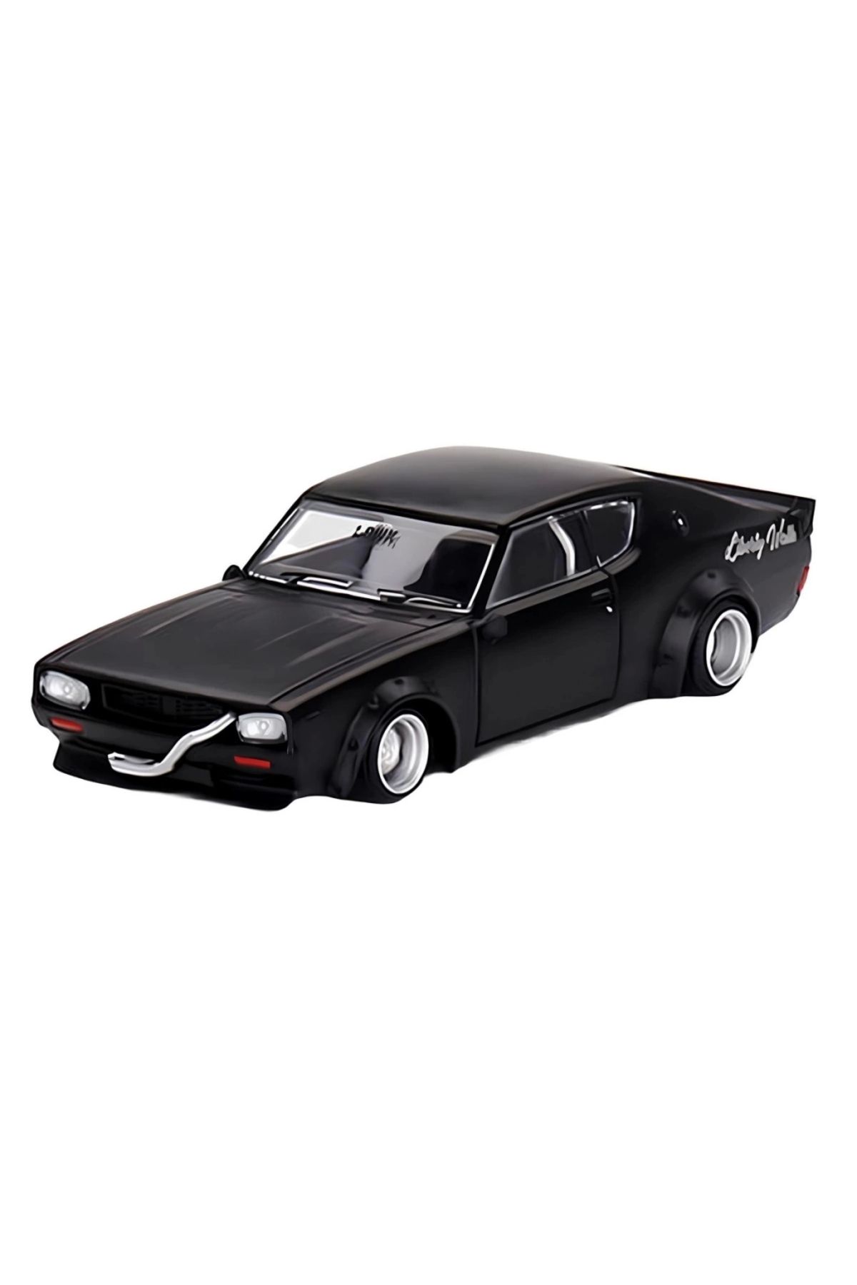 FTT SHOPPING MARKET Nessiworld Mini GT 1/64 Nissan Skyline Kenmeri Liberty Walk Matt Black MGT00655