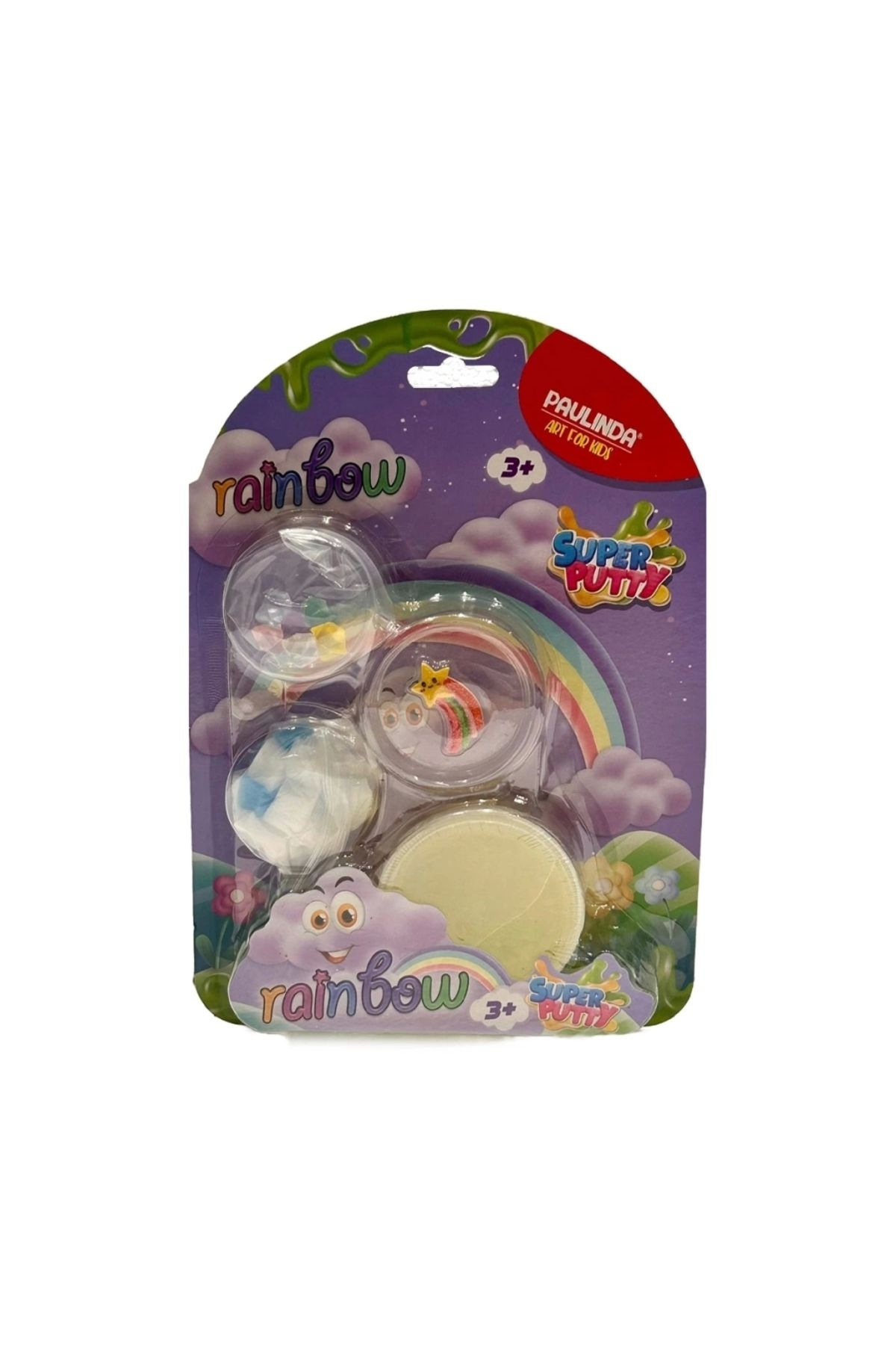 FTT SHOPPING MARKET Nessiworld Paulinda Slime Super Putty Rainbow 80 ml S00095535