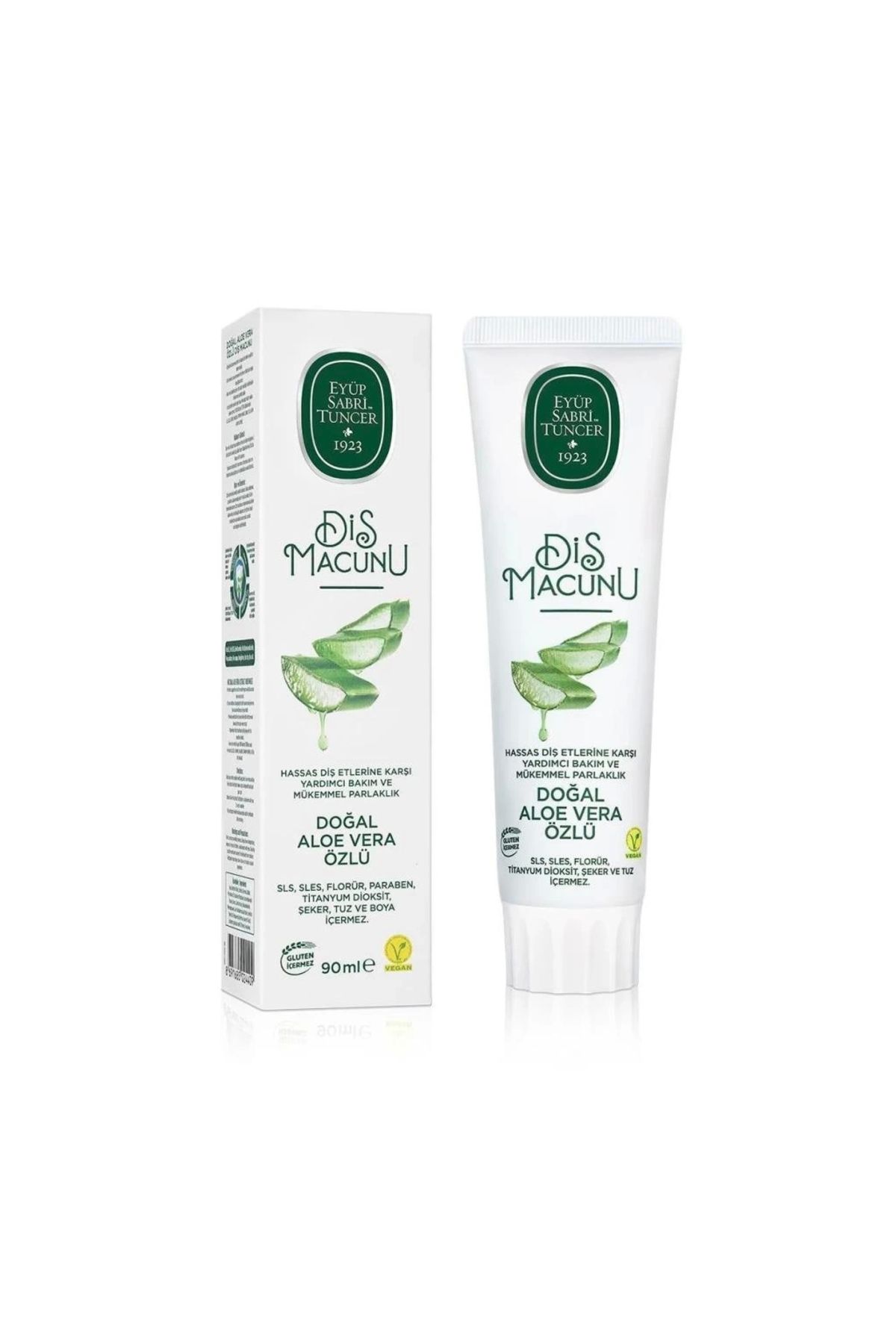 FTT SHOPPING MARKET Nessiworld Eyüp Sabri Tuncer Doğal Diş Macunu 90 Gr Aloe Vera