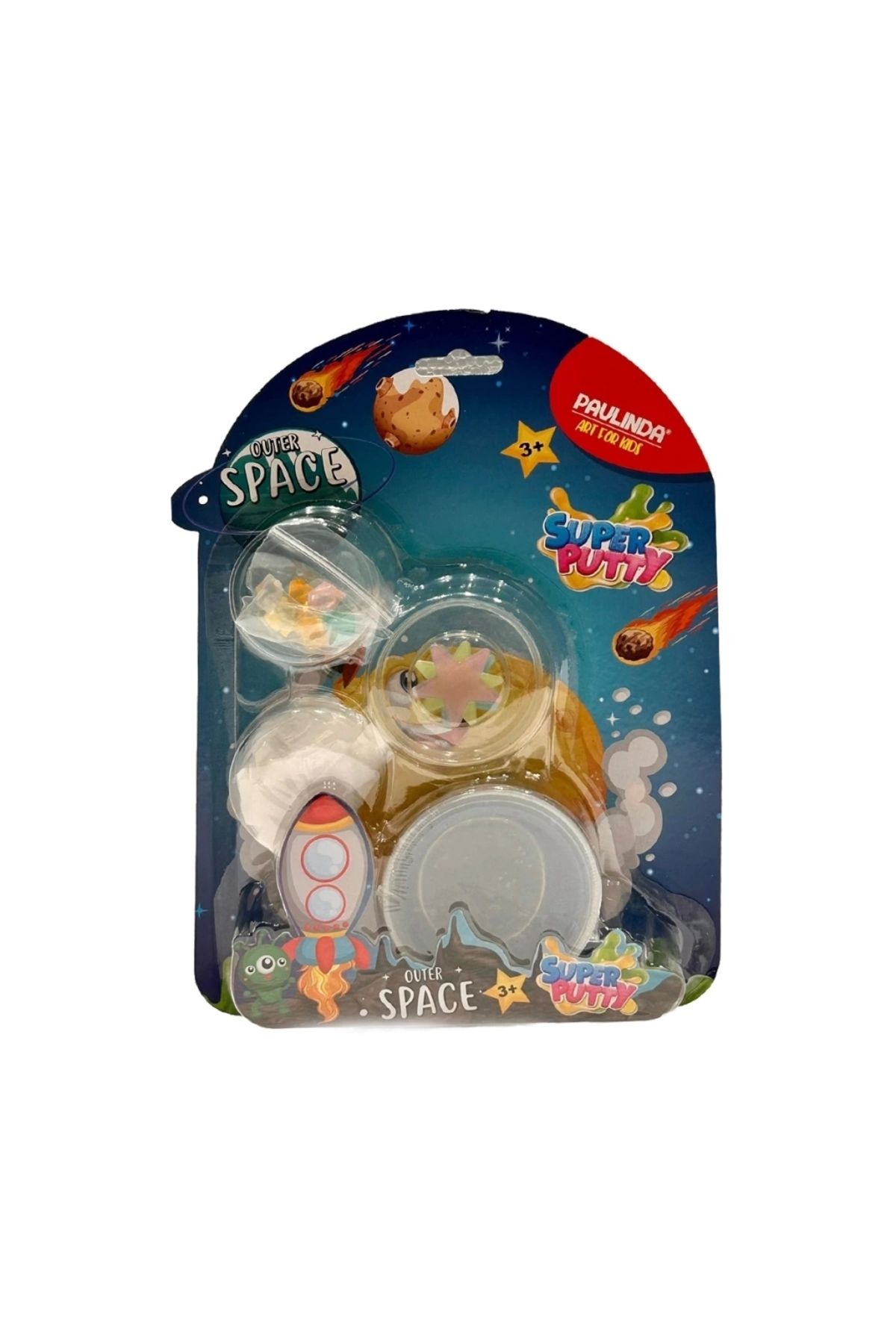 FTT SHOPPING MARKET Nessiworld Paulinda Slime Super Putty Outer Space 80 ml S00095549