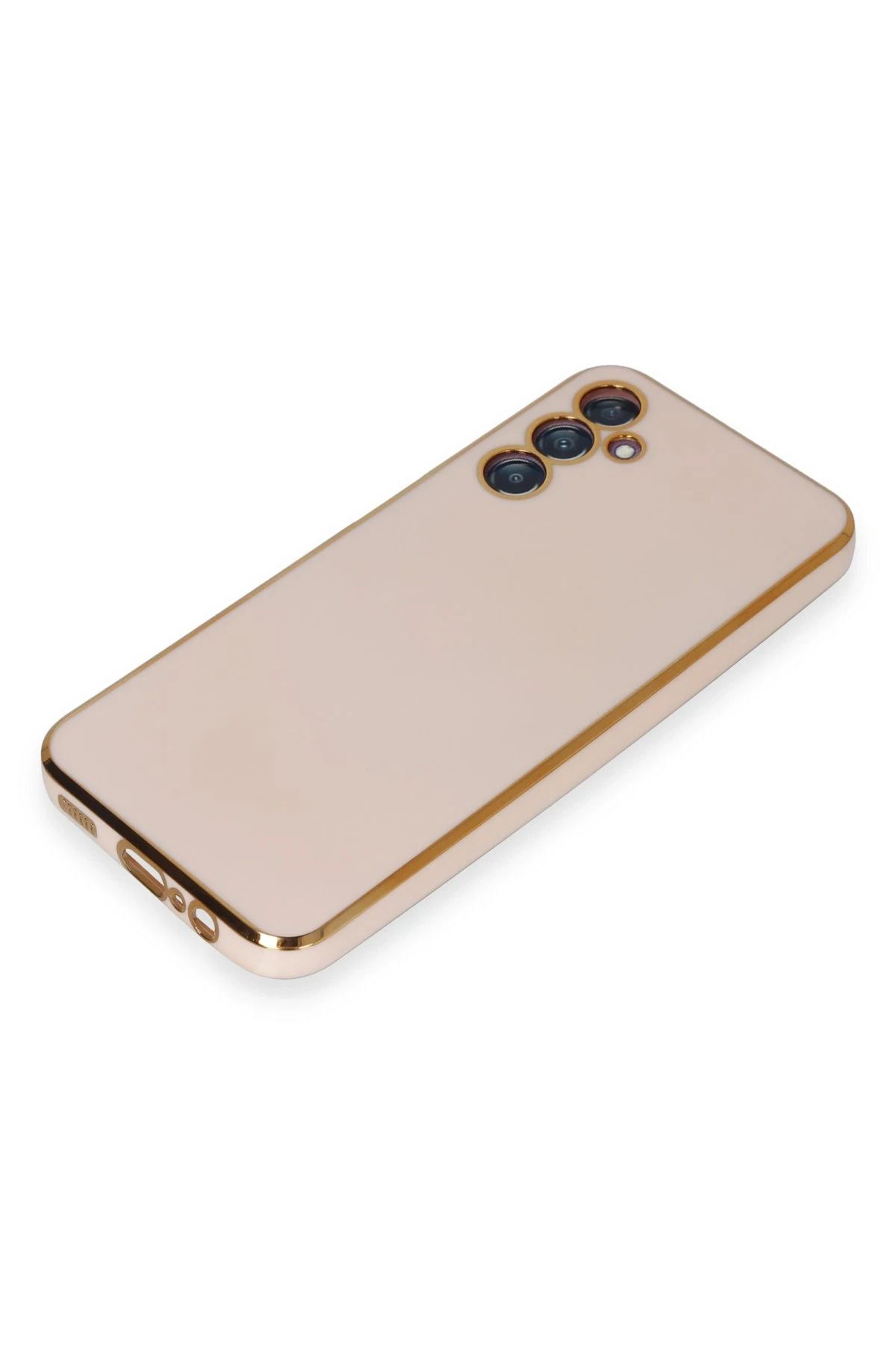 NewFace Samsung Galaxy M14 5G Kılıf Volet Silikon - Pembe MRAYD