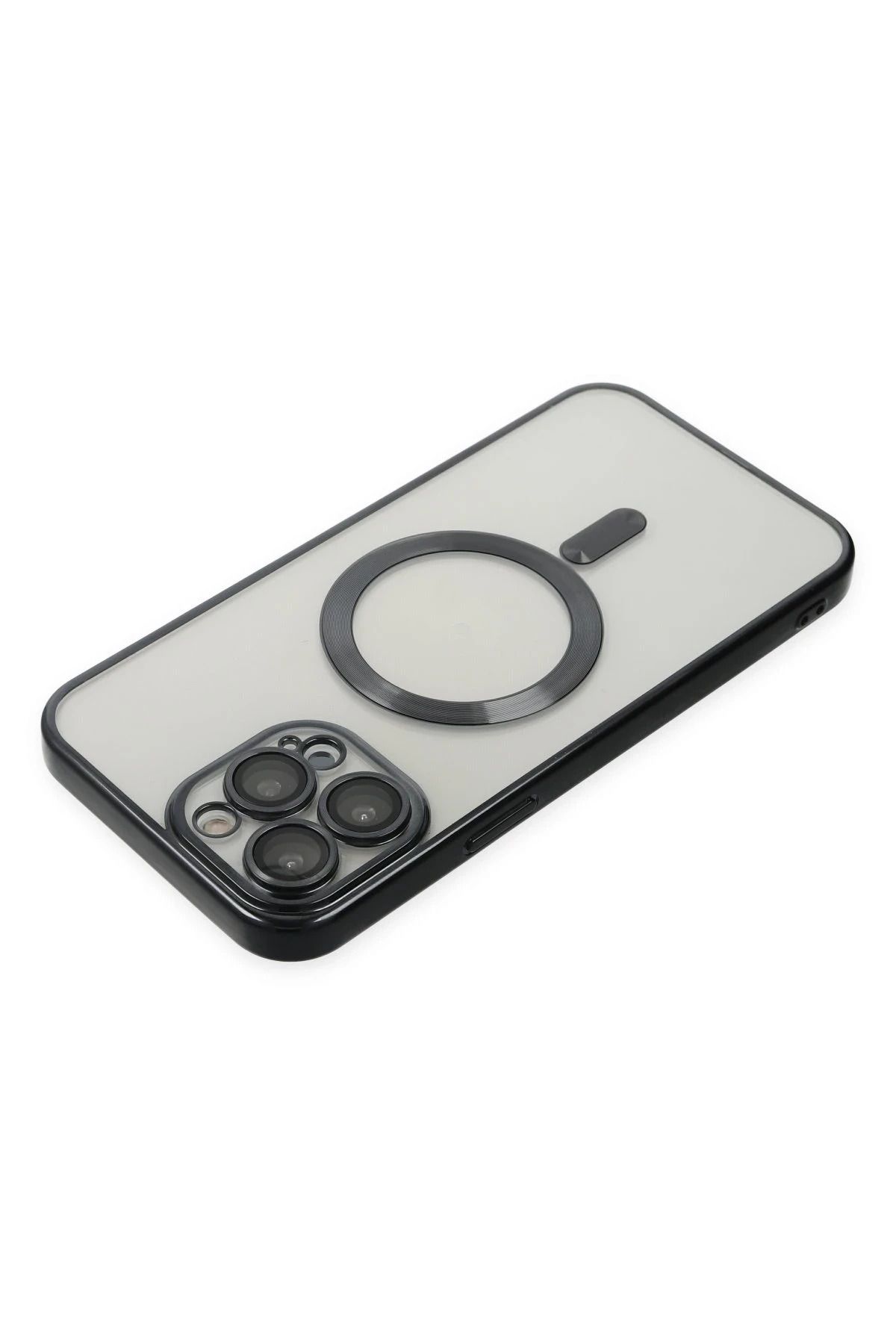 NewFace iPhone 14 Pro Kılıf Kross Magneticsafe Kapak - Siyah SVLRS