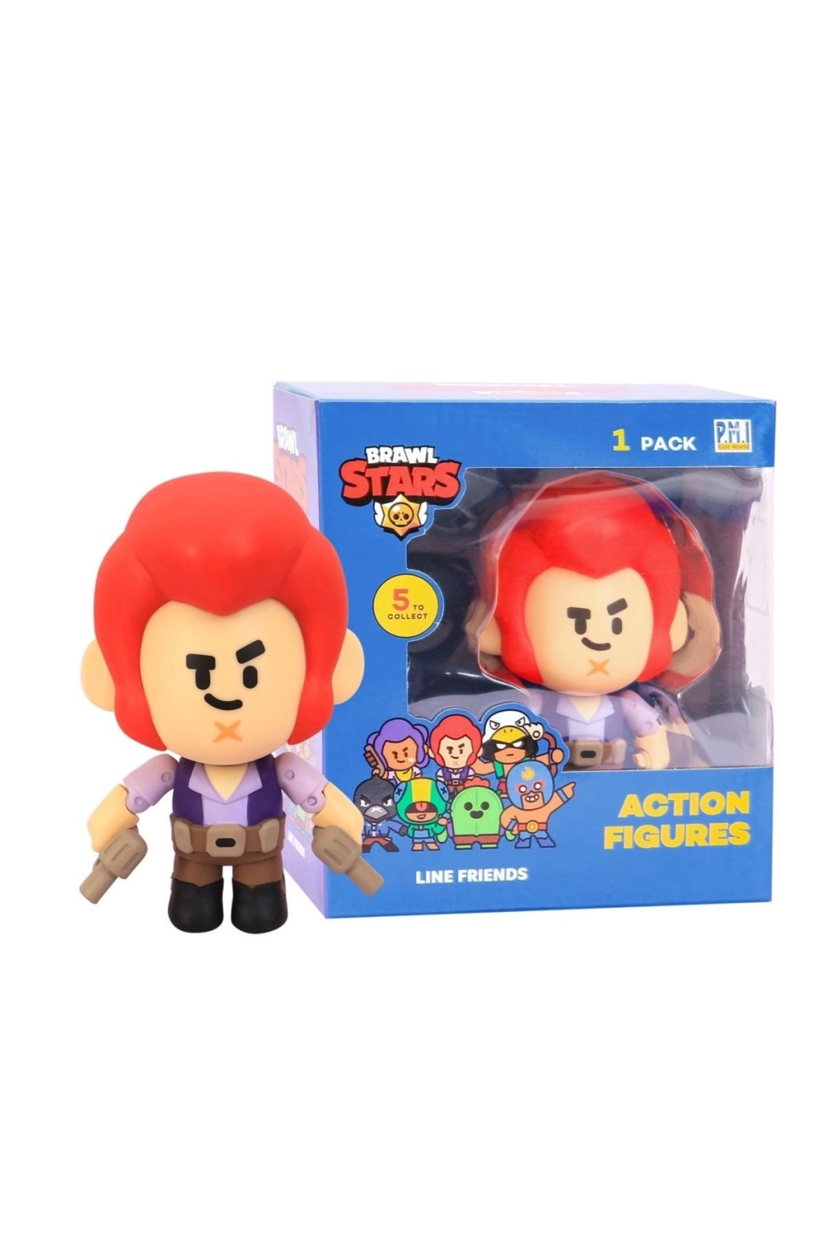 FTT SHOPPING MARKET Nessiworld Brawl Stars Tekli Aksiyon Figürü