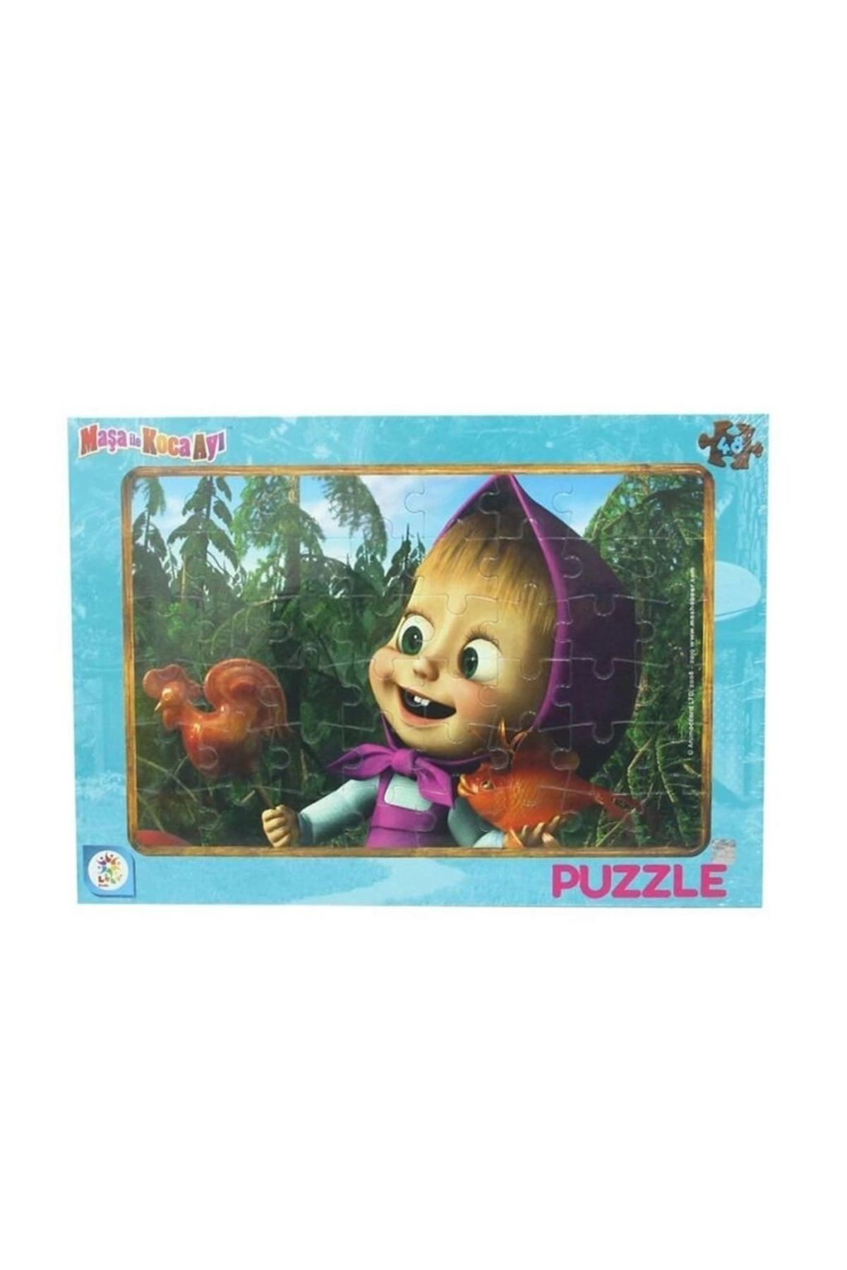 FTT SHOPPING MARKET Nessiworld MS7538 MASHA KOCA AYI 48 PCS FRAME