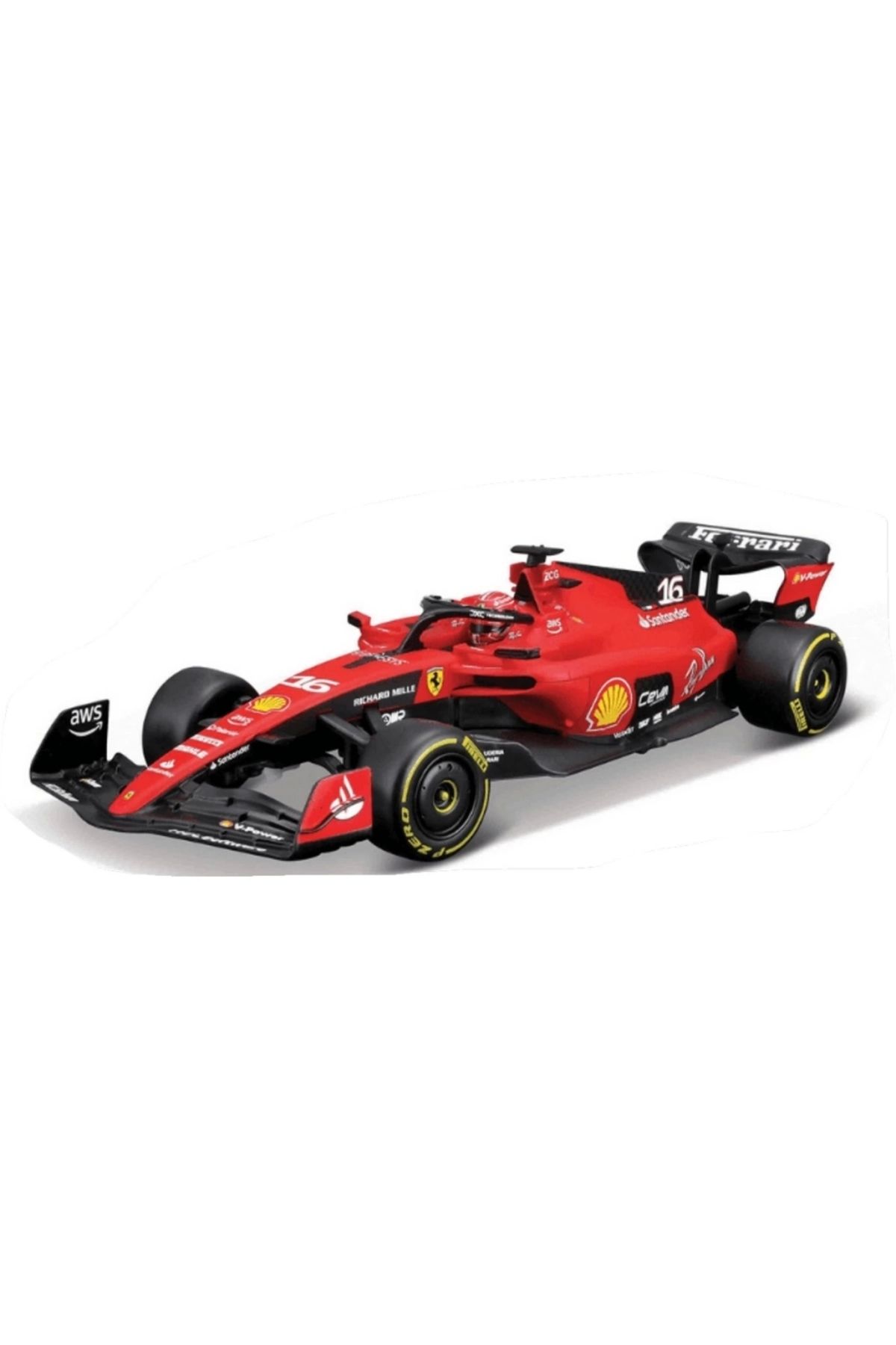 FTT SHOPPING MARKET Nessiworld Maisto 1/24 Ferrari SF23 F1 Leclerc RC Car