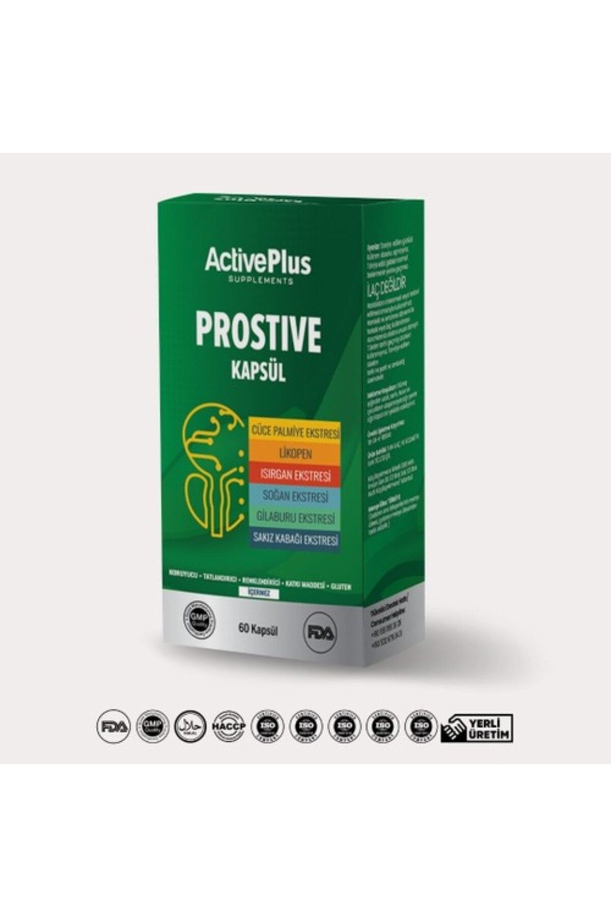 Active Plus Actıve Plus Prostıve 60 Kap.