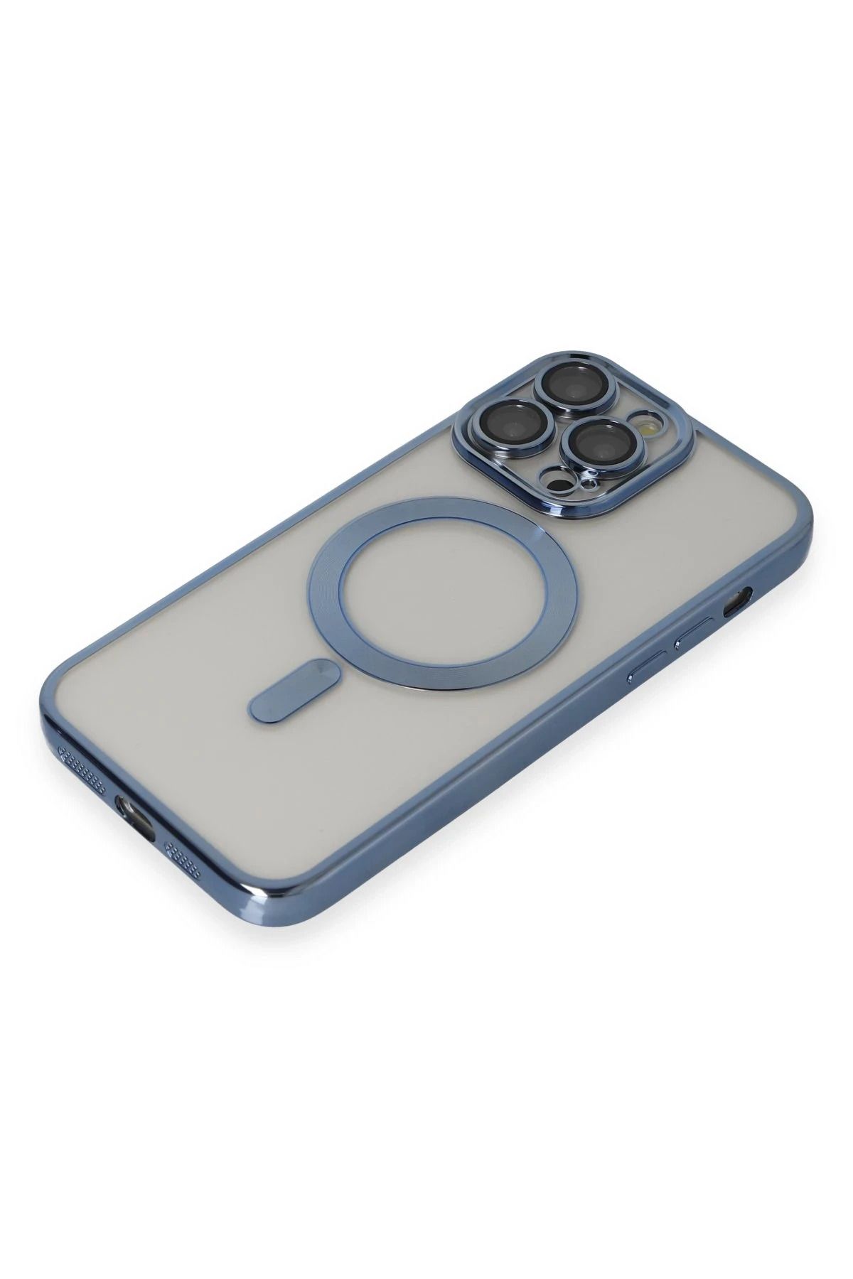 NewFace iPhone 14 Pro Max Kılıf Kross Magneticsafe Kapak - Sierra Blue SVLRS