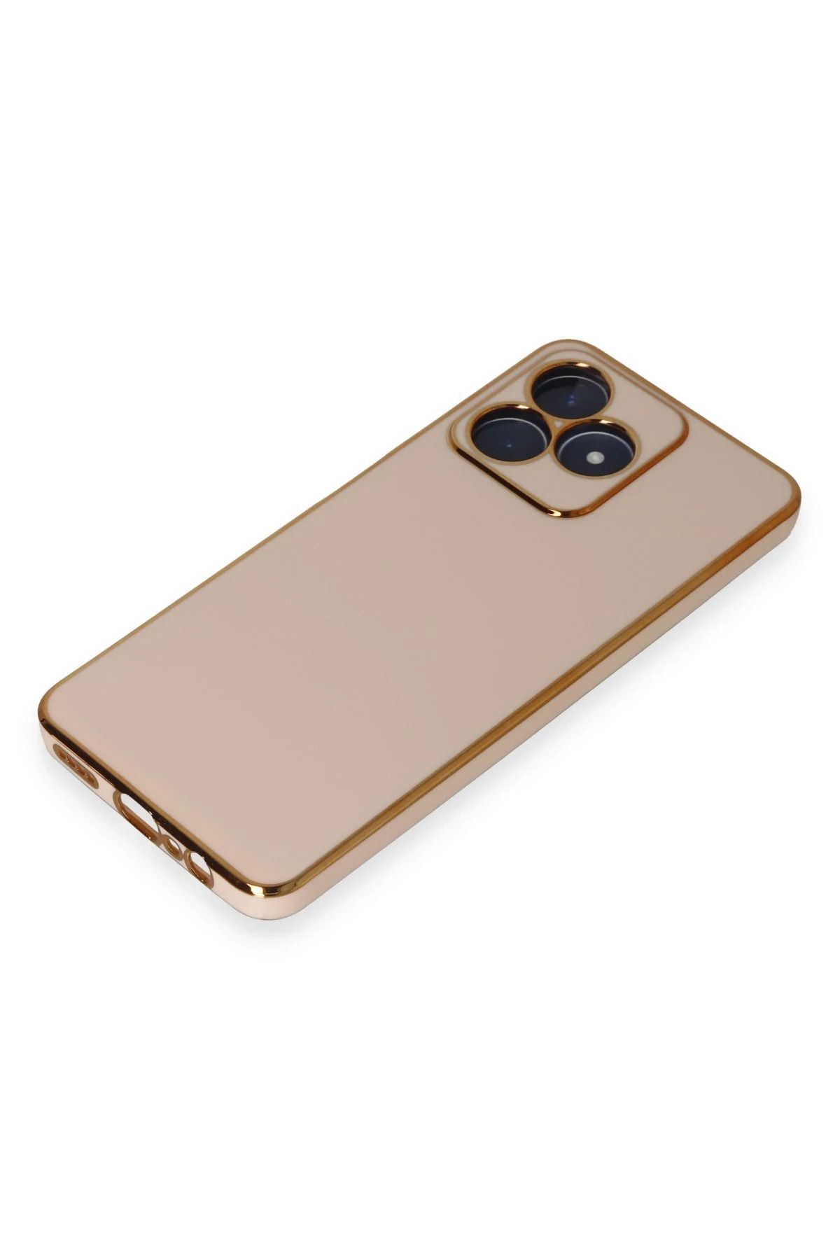 NewFace Realme C53 Kılıf Volet Silikon - Pembe SVLRS