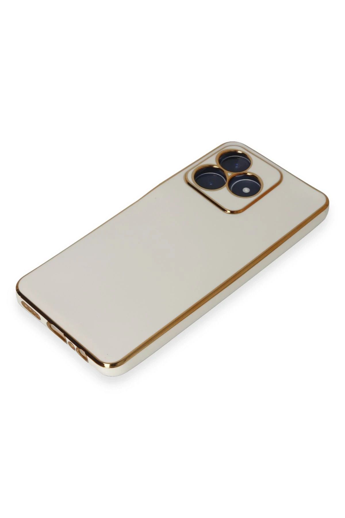 NewFace Realme C53 Kılıf Volet Silikon - Beyaz SVLRS