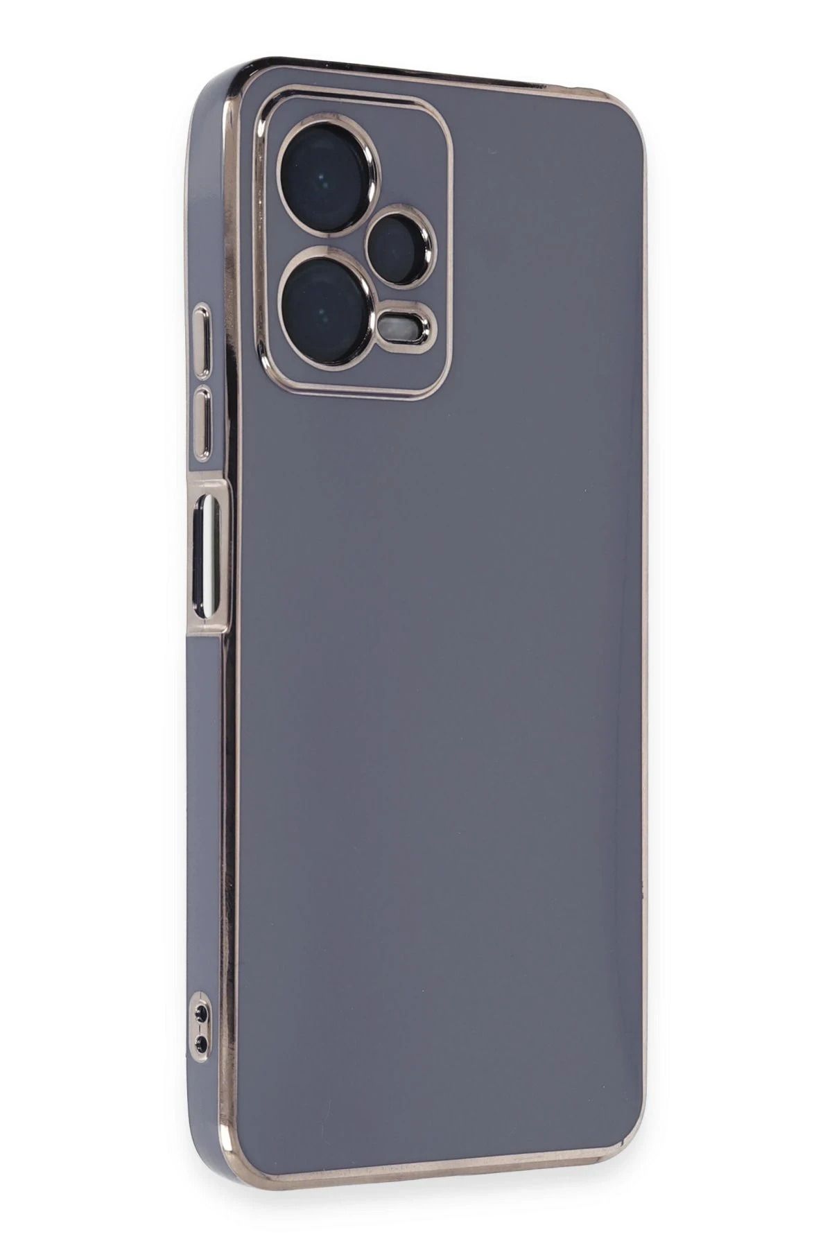 NewFace Xiaomi Redmi Note 12 Pro Plus Kılıf Volet Silikon - Mavi SVLRS