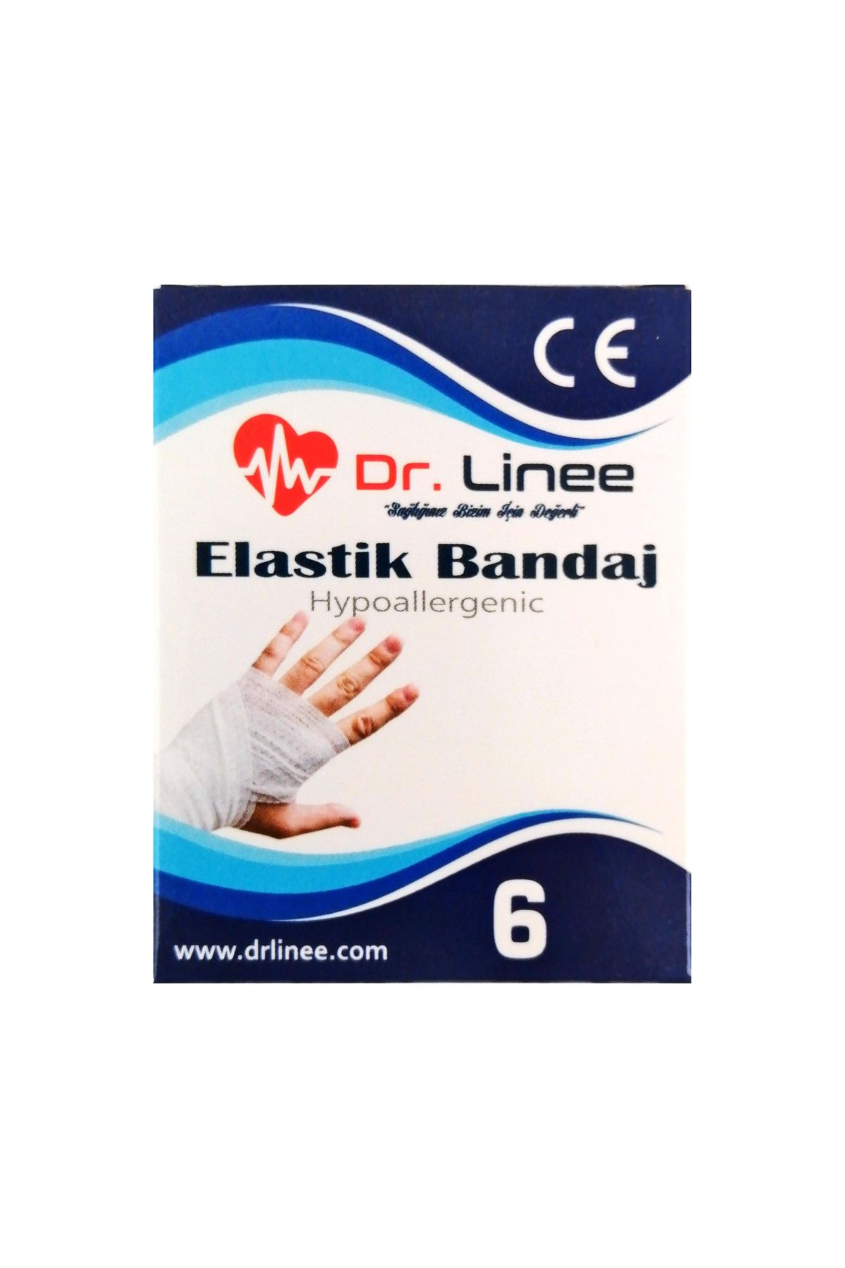 Erkamed Dr Linee Elastik Bandaj 6cm X 150cm