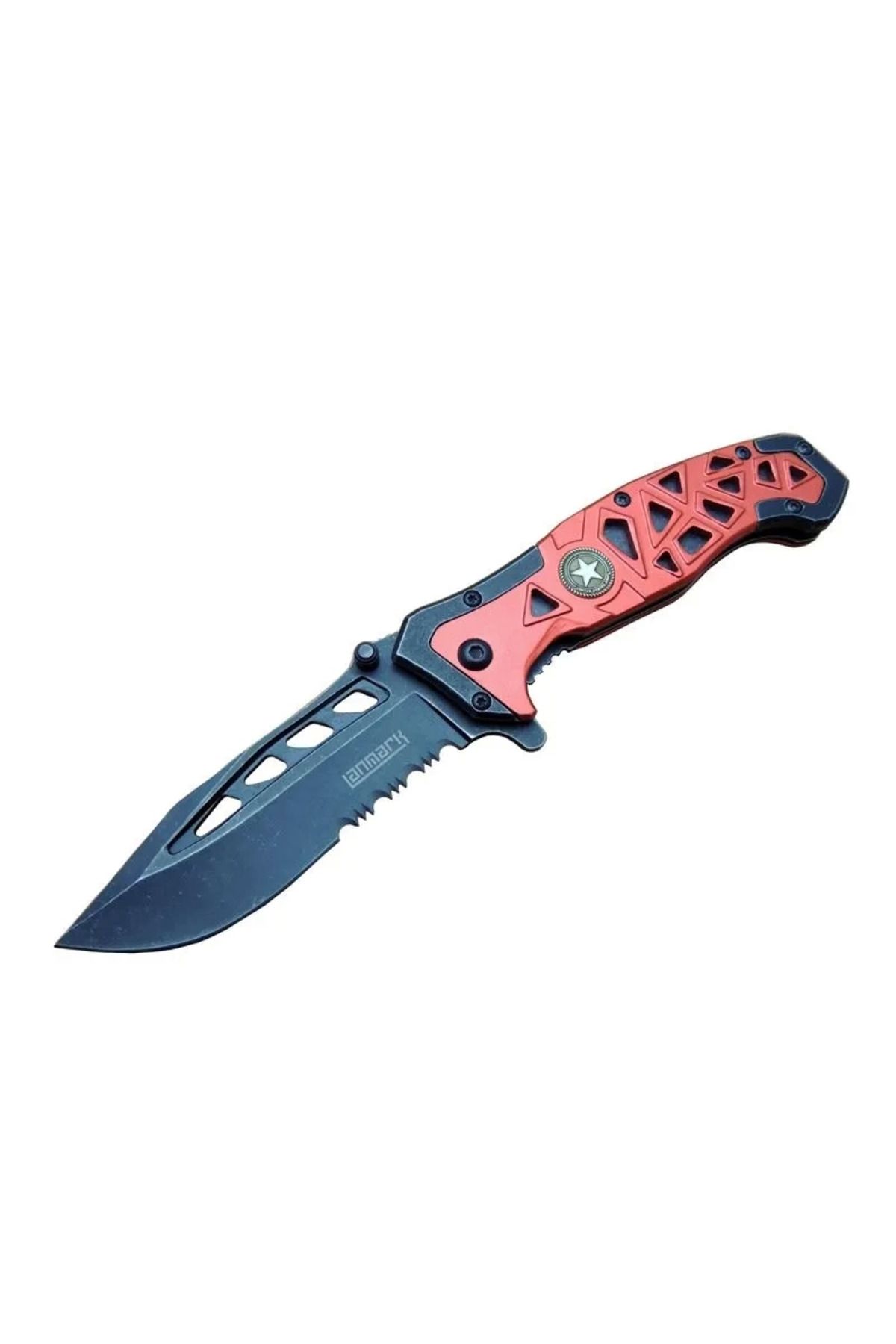Belle Fusion Mx50 Testereli Outdoor Çakı 21 Cm - Otomatik, Kemerlikli