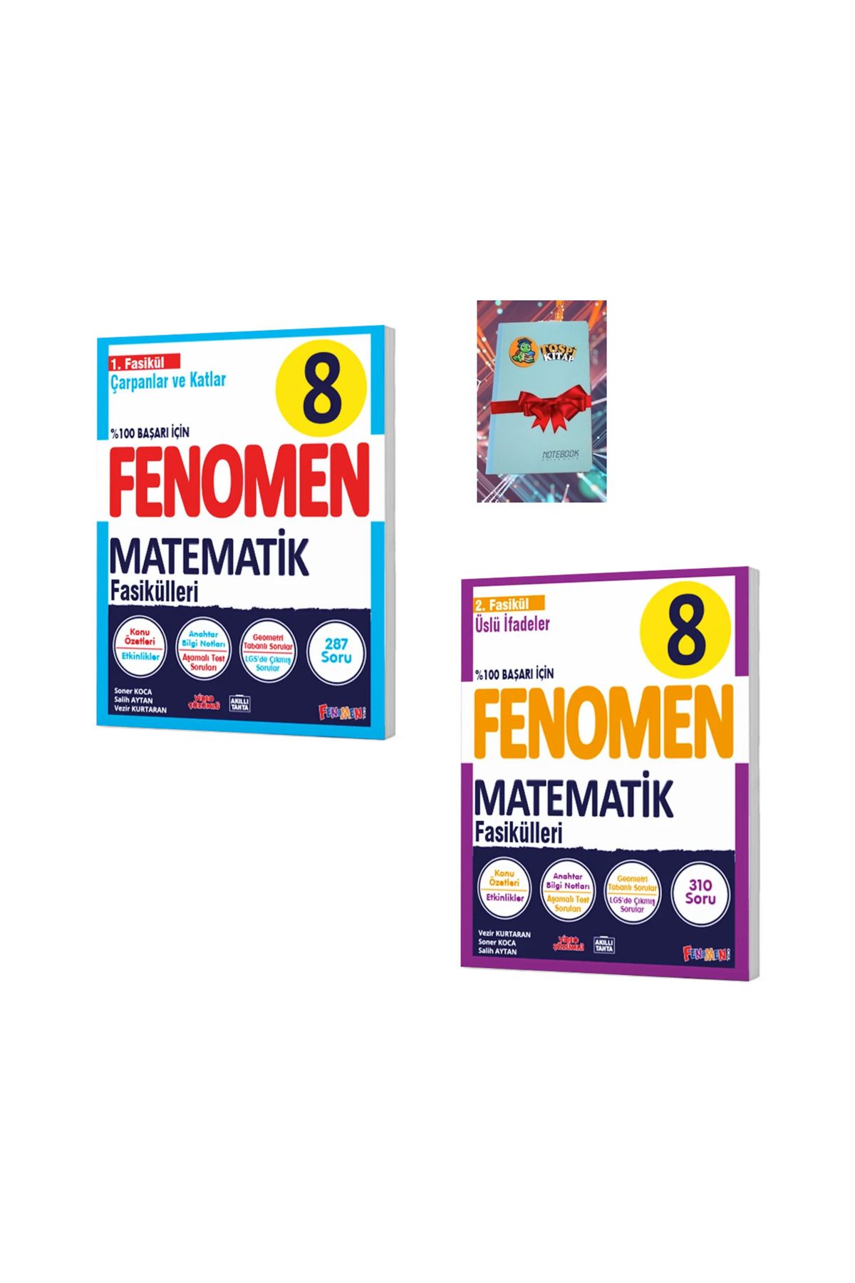 Fenomen Yayıncılık 8 MATEMATİK 1 - 2 FASİKÜL (DEFTER HEDİYE)