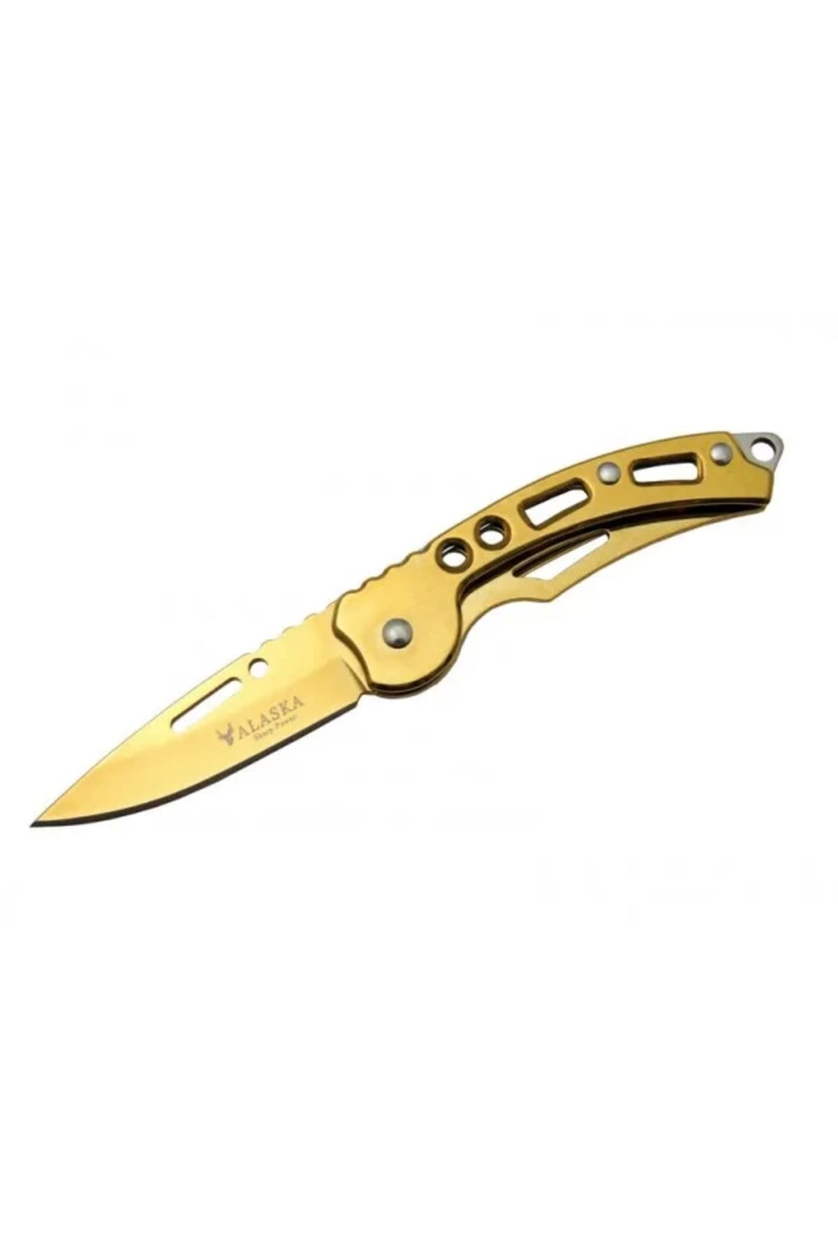 Belle Fusion Sdr-10 G Gold Çakı 15 Cm Manuel, Kemerlikli