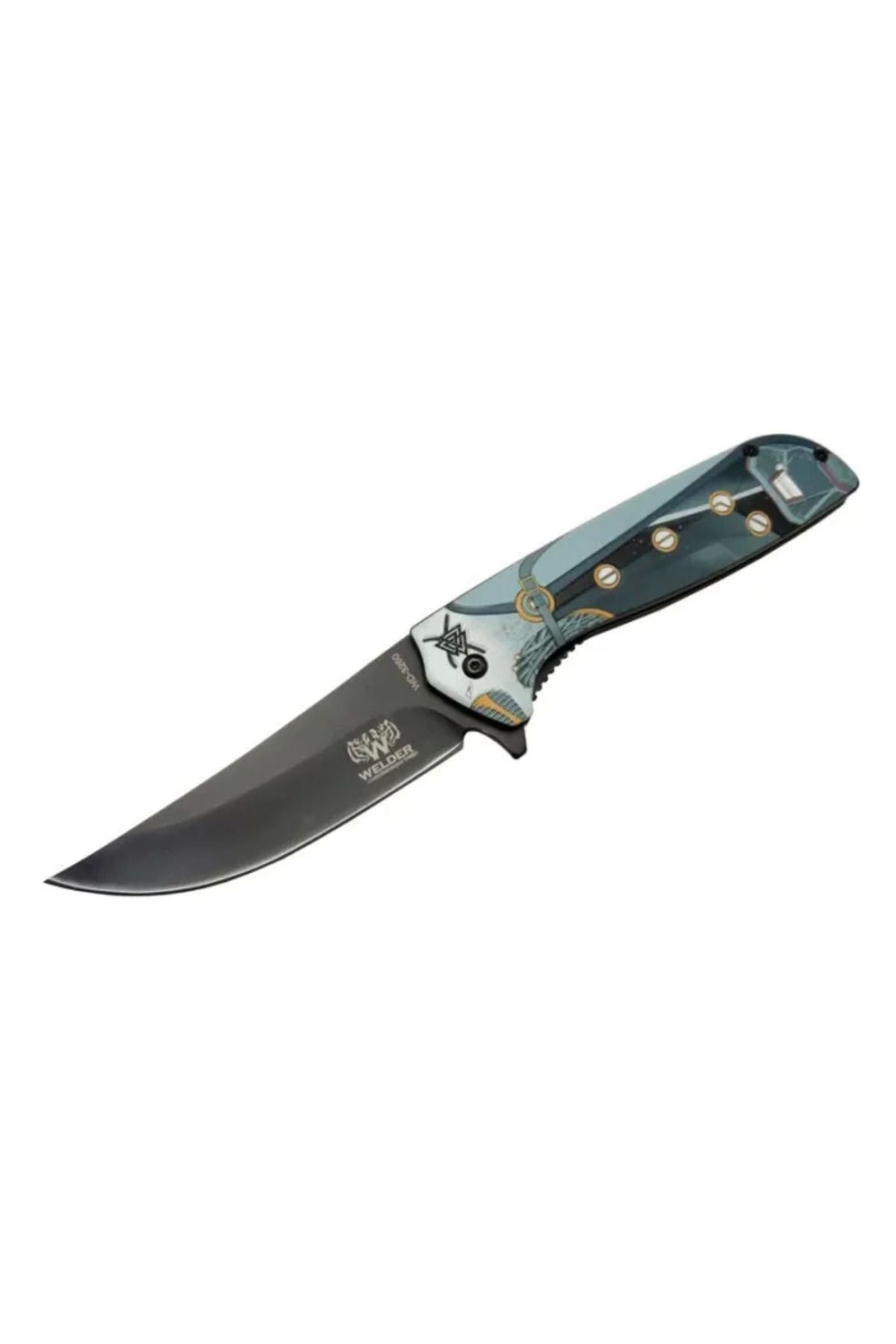 Belle Fusion Hançer Çakı 22 Cm Yarı Otomatik , Kemerlikli