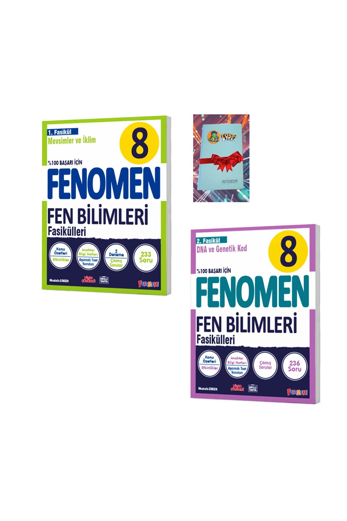Fenomen Yayıncılık 8 Fen Bilimleri 1 - 2 FASİKÜL (DEFTER HEDİYE)