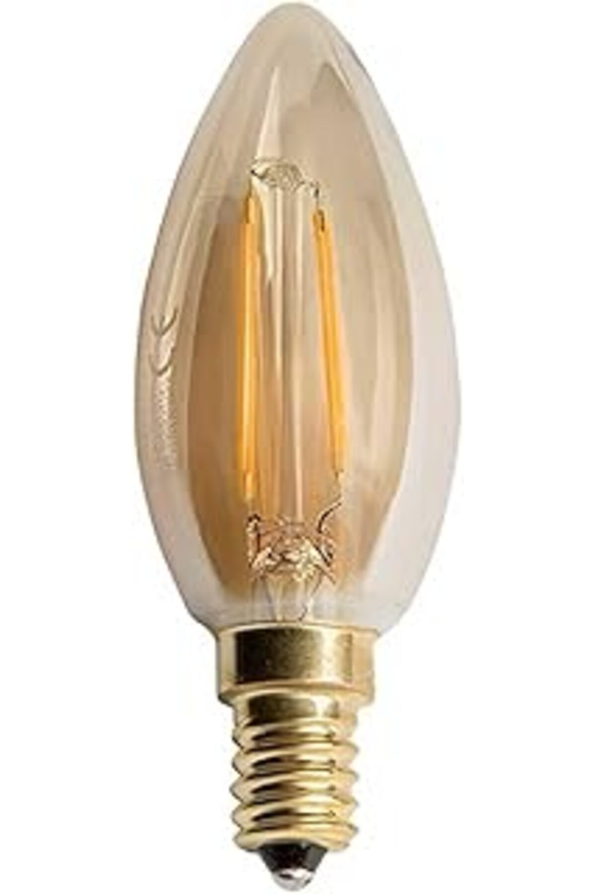 Mu Art Cata Rustik Led Ampul 4 W E14 Duylu Amber Rengi Ct-4280