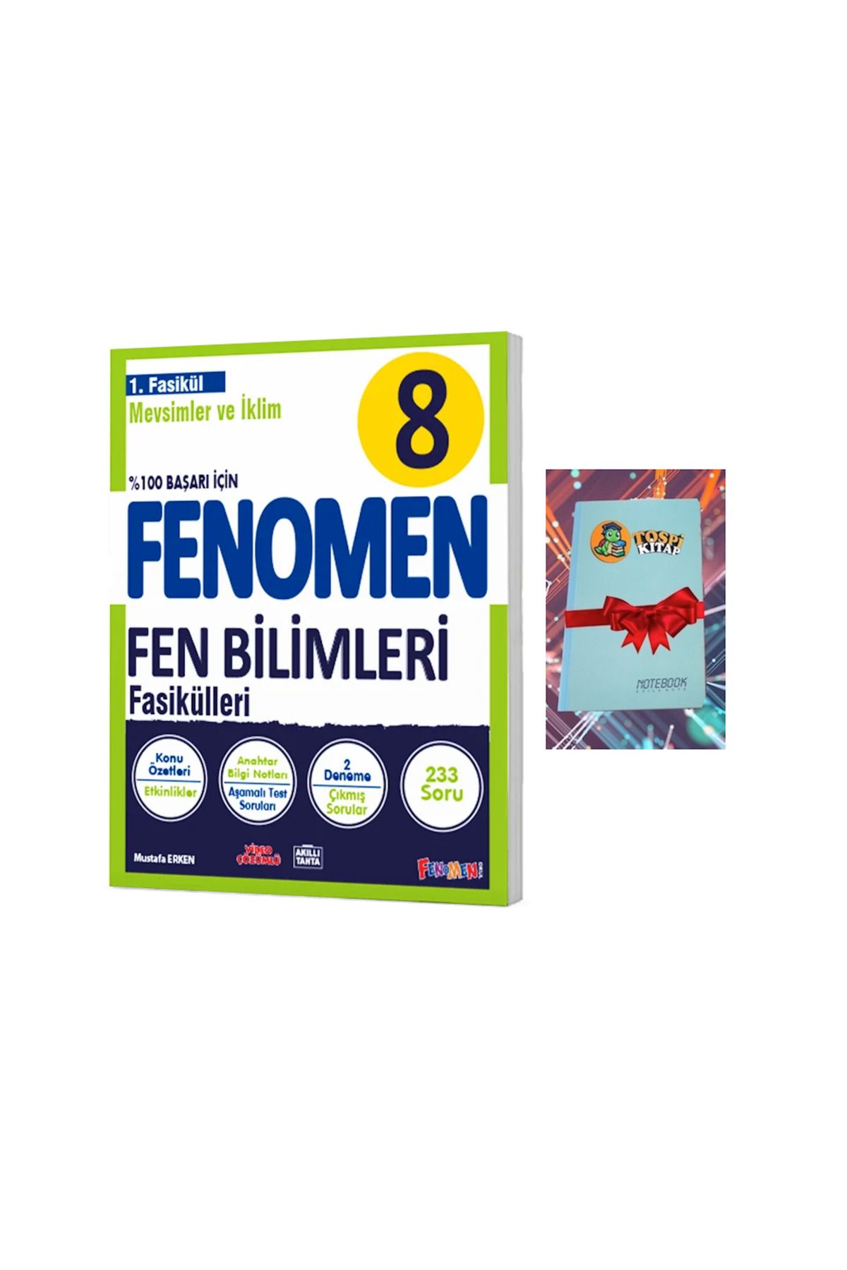 Fenomen Yayıncılık 8 Fen Bilimleri 1. Fasikül (Mevsimler Ve İklim) (DEFTER HEDİYE)