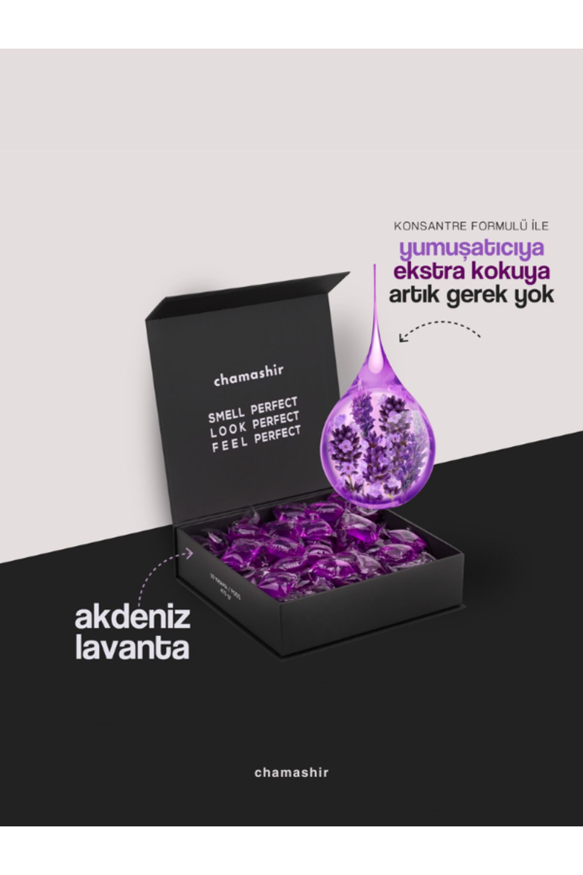 chamashir Lavanta Kokulu Kapsül Çamaşır Deterjanı - Renkliler Ve Beyazlar Için 59 Yıkama