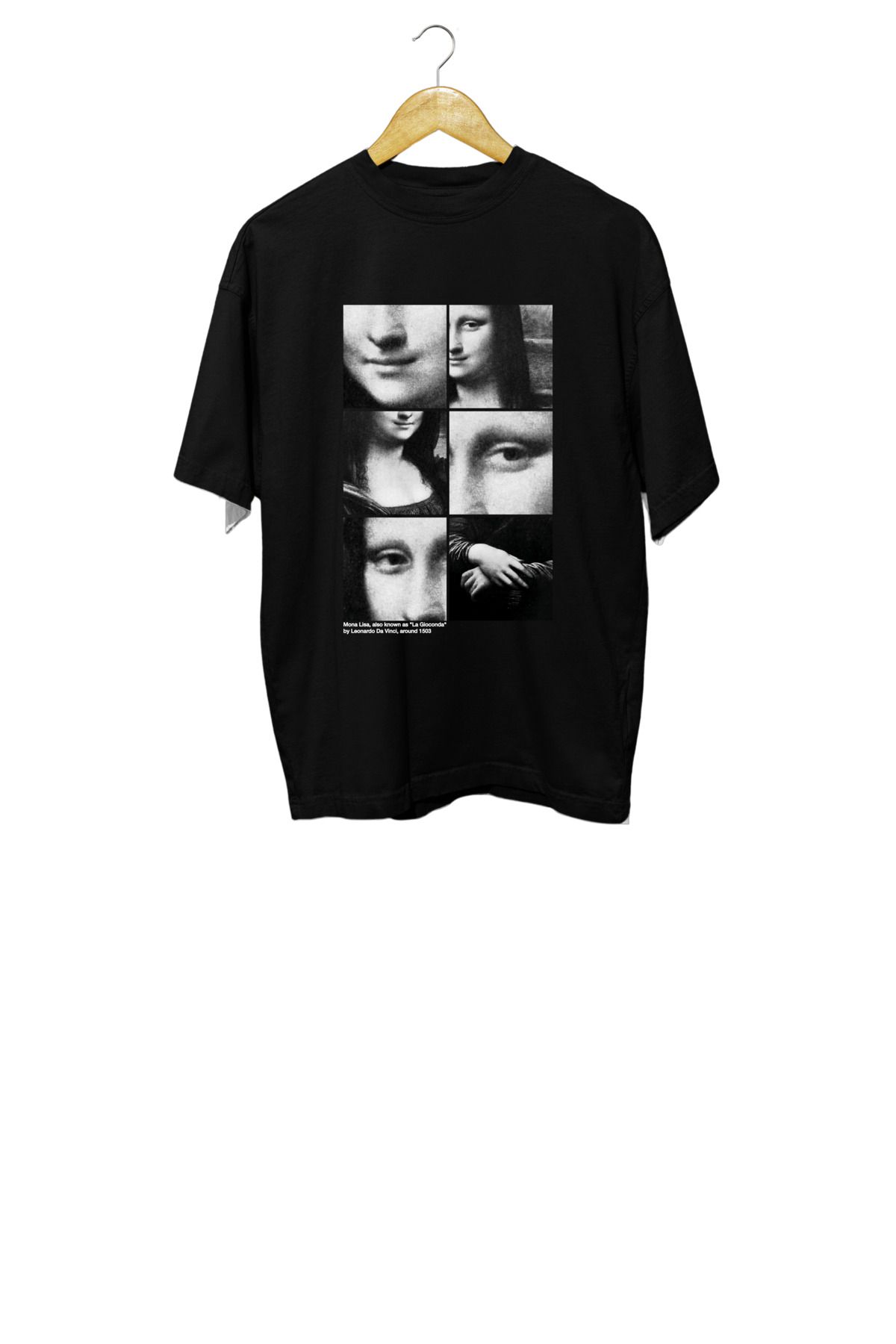 ick artwear MONALISA BASKILI ULTRA COMFORT OVERSIZE TSHIRT – 30/1 SÜPREM PENYE