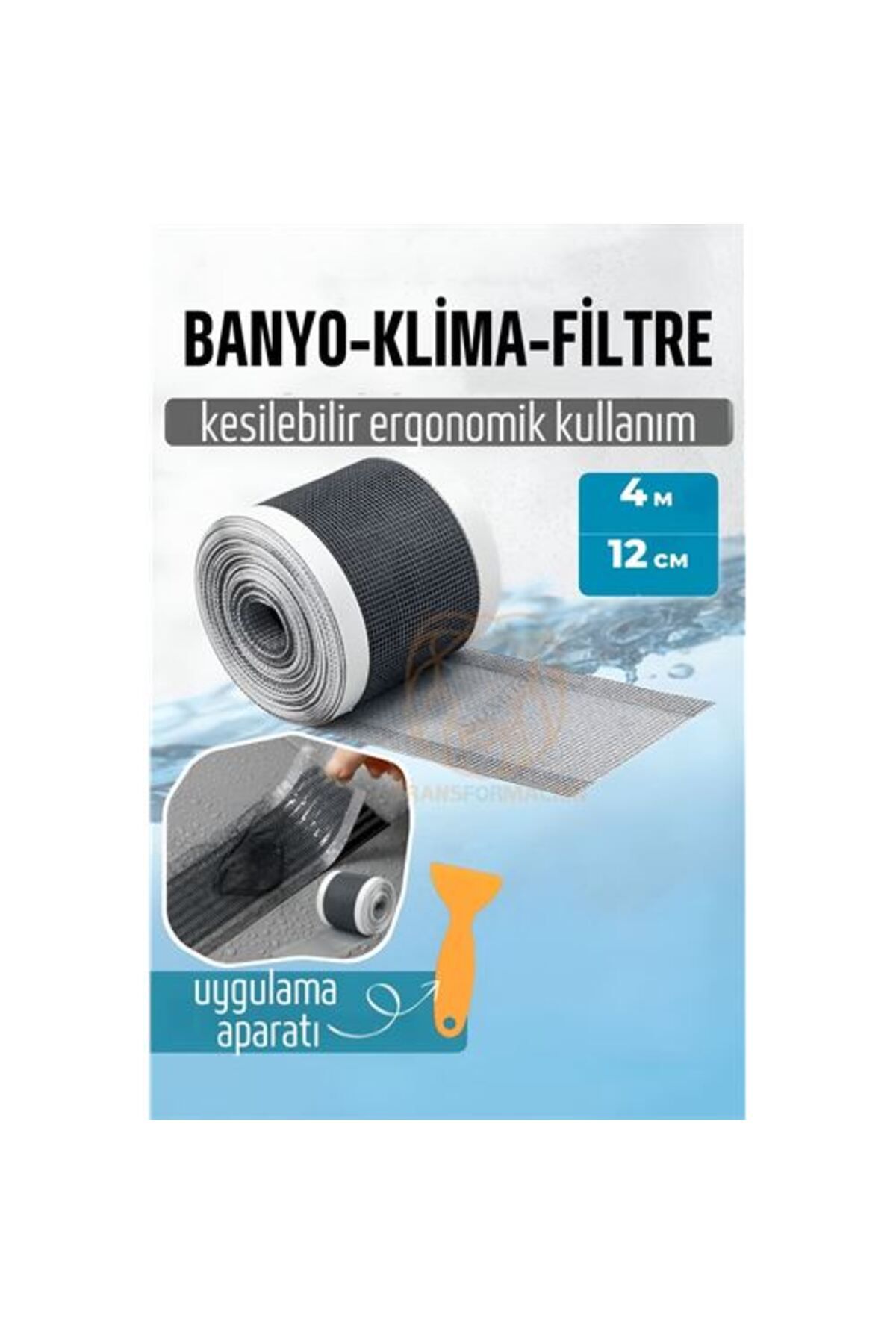 BY NEVSER ModaCar Banyo Gider Süzgeci Kesilebilir Ergonomik 4 Metre