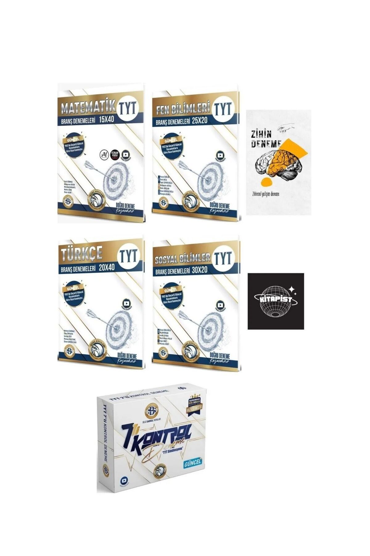 Bilgi Sarmal Yayınları BİLGİSARMAL- TYT M-F-T-S BRANŞ DENEME+KONTROL GENEL DENEME+ZİHİNDENEME.KS-s2