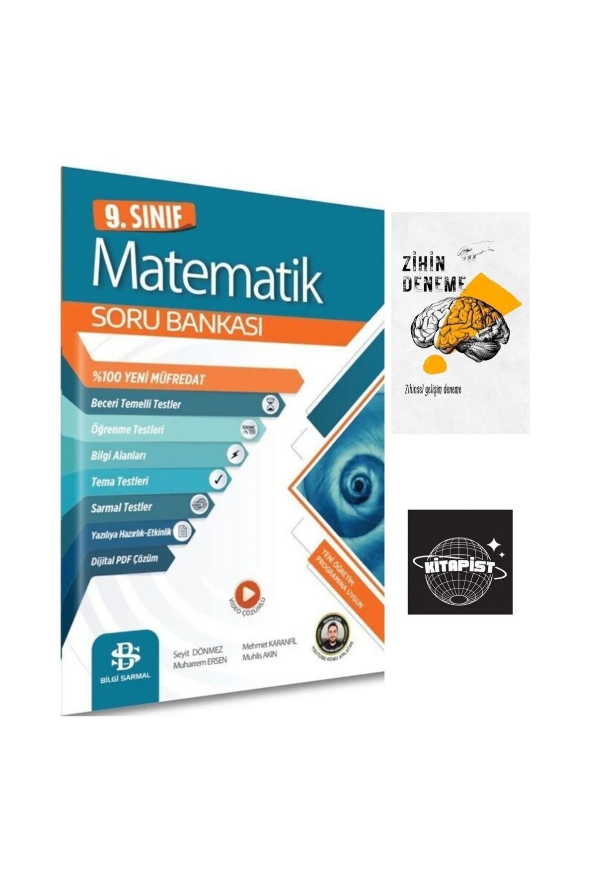 Bilgi Sarmal Yayınları BİLGİSARMAL- 9.SINIF MATEMATİK SORU BANKASI+ZİHİNDENEME.KS-s412