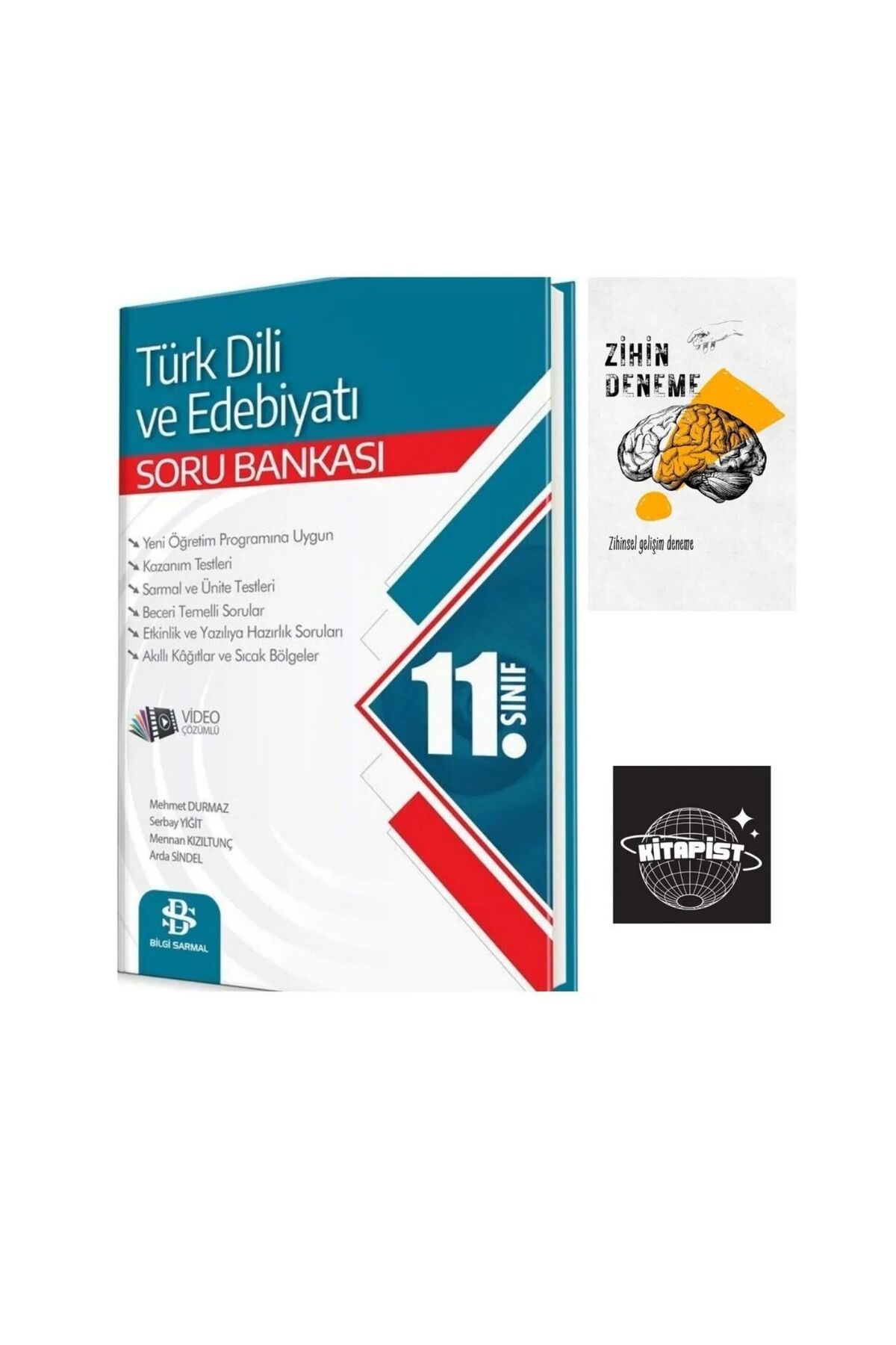 Bilgi Sarmal Yayınları BİLGİSARMAL- 11.SINIF EDEBİYAT SORU BANKASI+ZİHİNDENEME.KS-s594