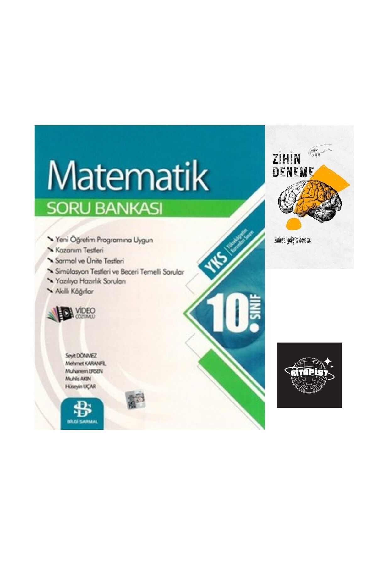 Bilgi Sarmal Yayınları BİLGİSARMAL- 10.SINIF MATEMATİK SORU BANKASI I+ZİHİNDENEME.KS-s782