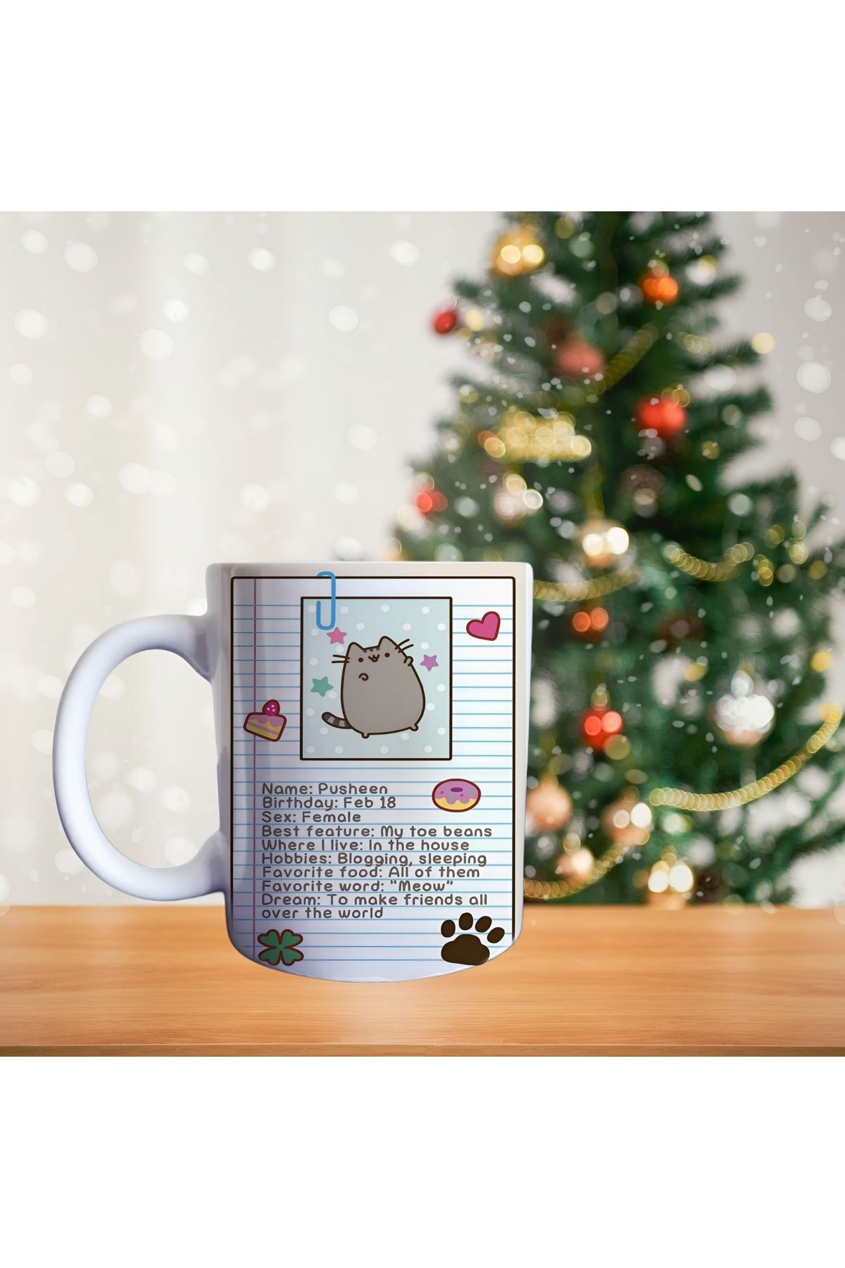 Ghostbusters Pusheen pizza kulesi Porselen Kupa