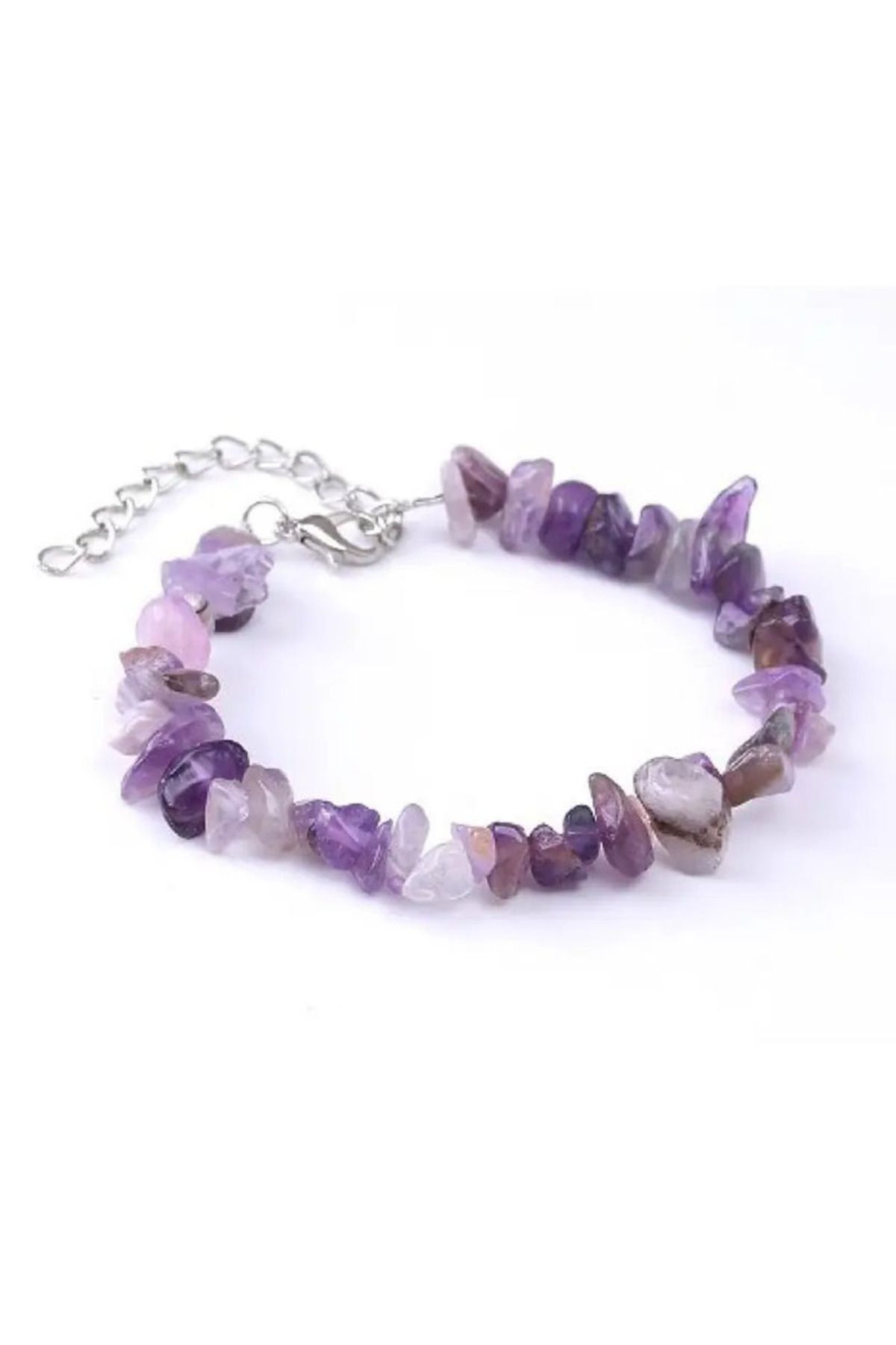 Buhara Stone AMETİST KIRIKTAŞ BİLEKLİK