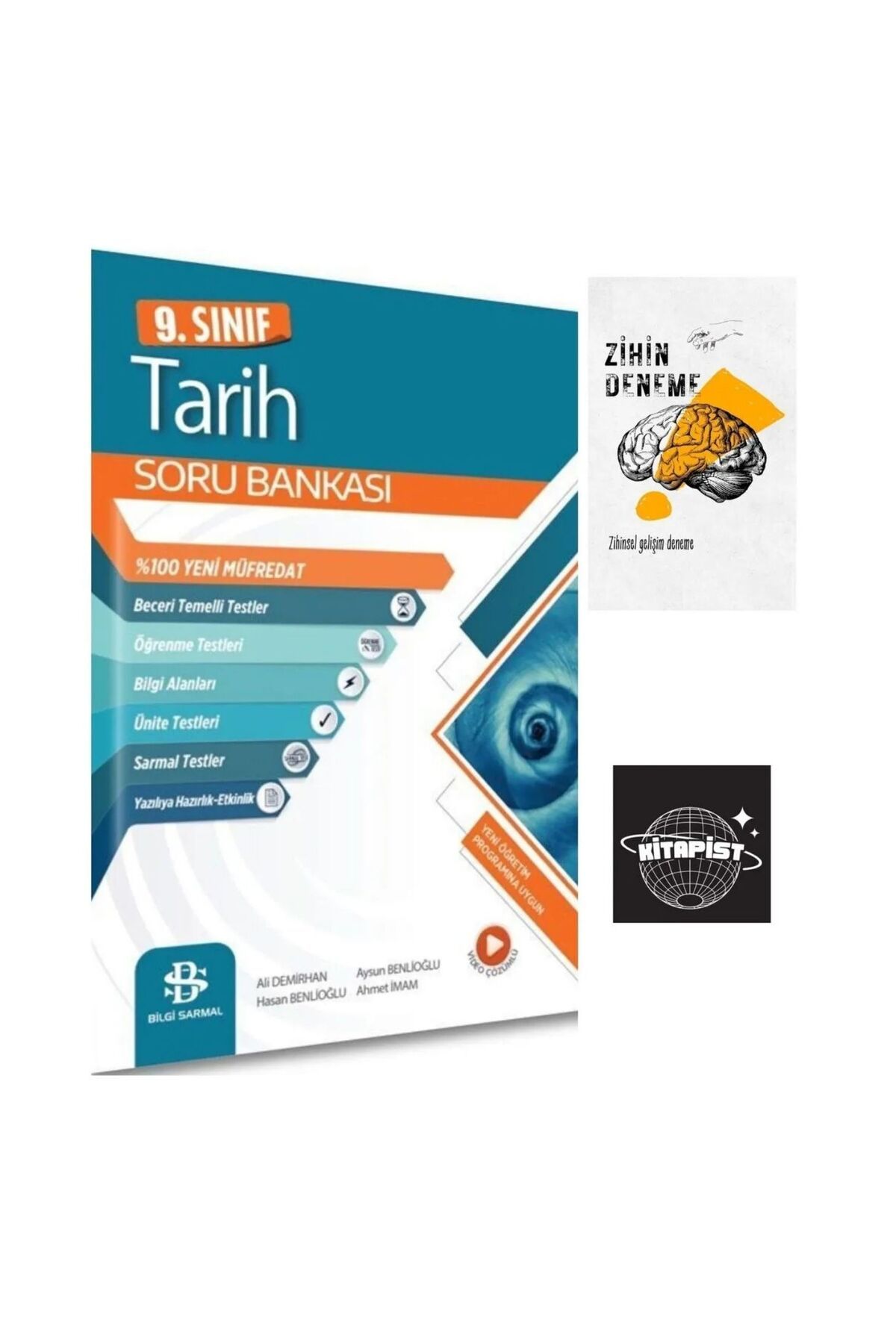Bilgi Sarmal Yayınları BİLGİSARMAL- 9.SINIF TARİH SORU BANKASI+ZİHİNDENEME.KS-s457