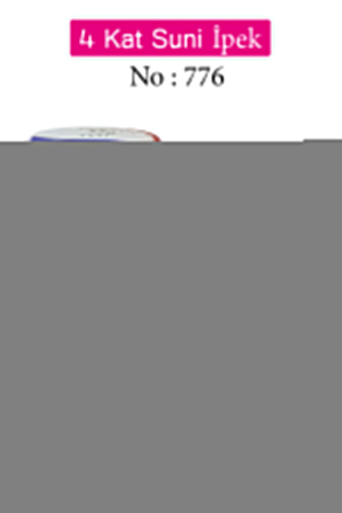 Nurum E Tİcaret Oyalı 4 Kat Suni İpek İplik İğne Oyası Boncuk İpi Tığ Oyası No:776
